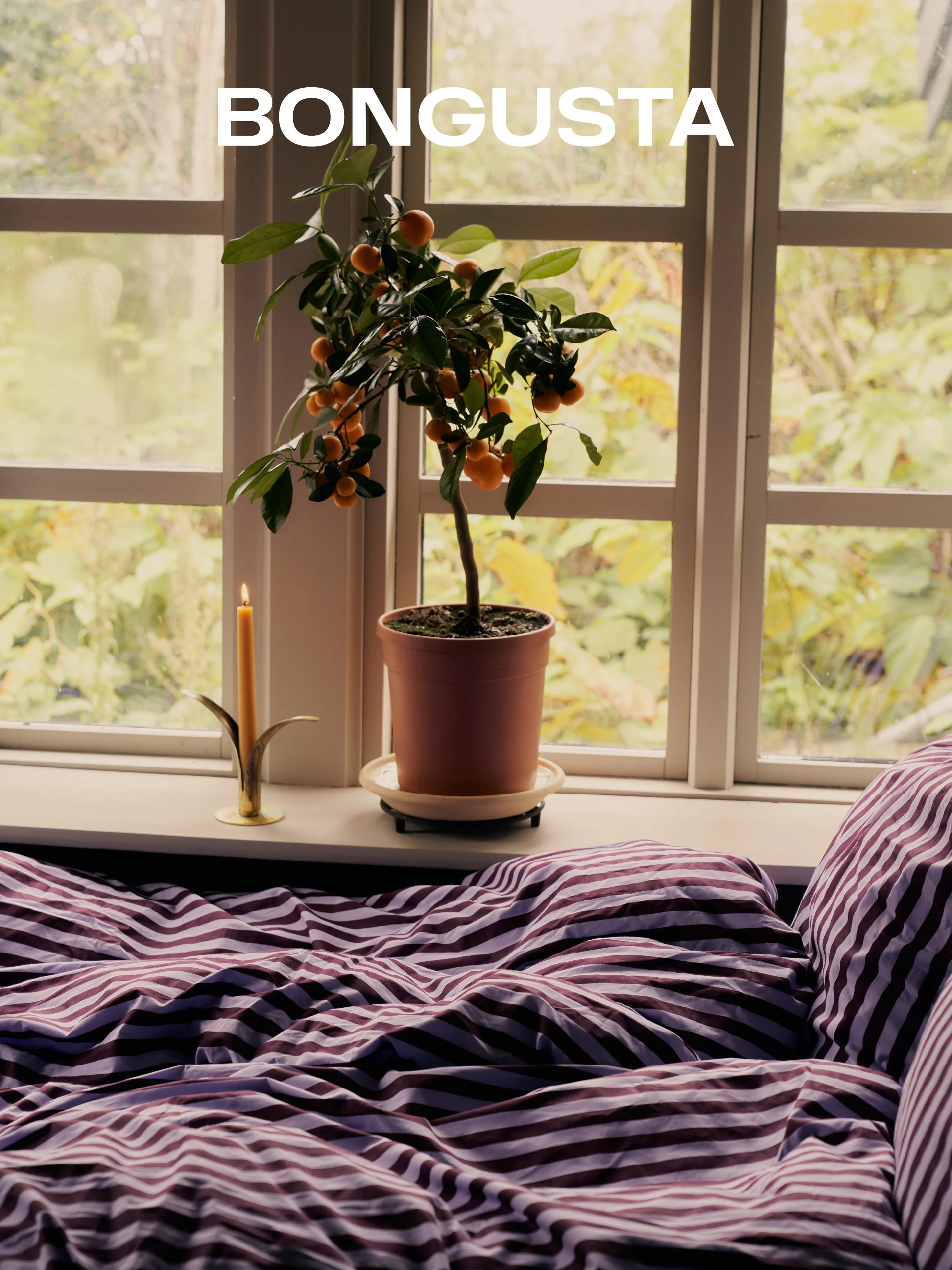 bed linen stripes bongusta