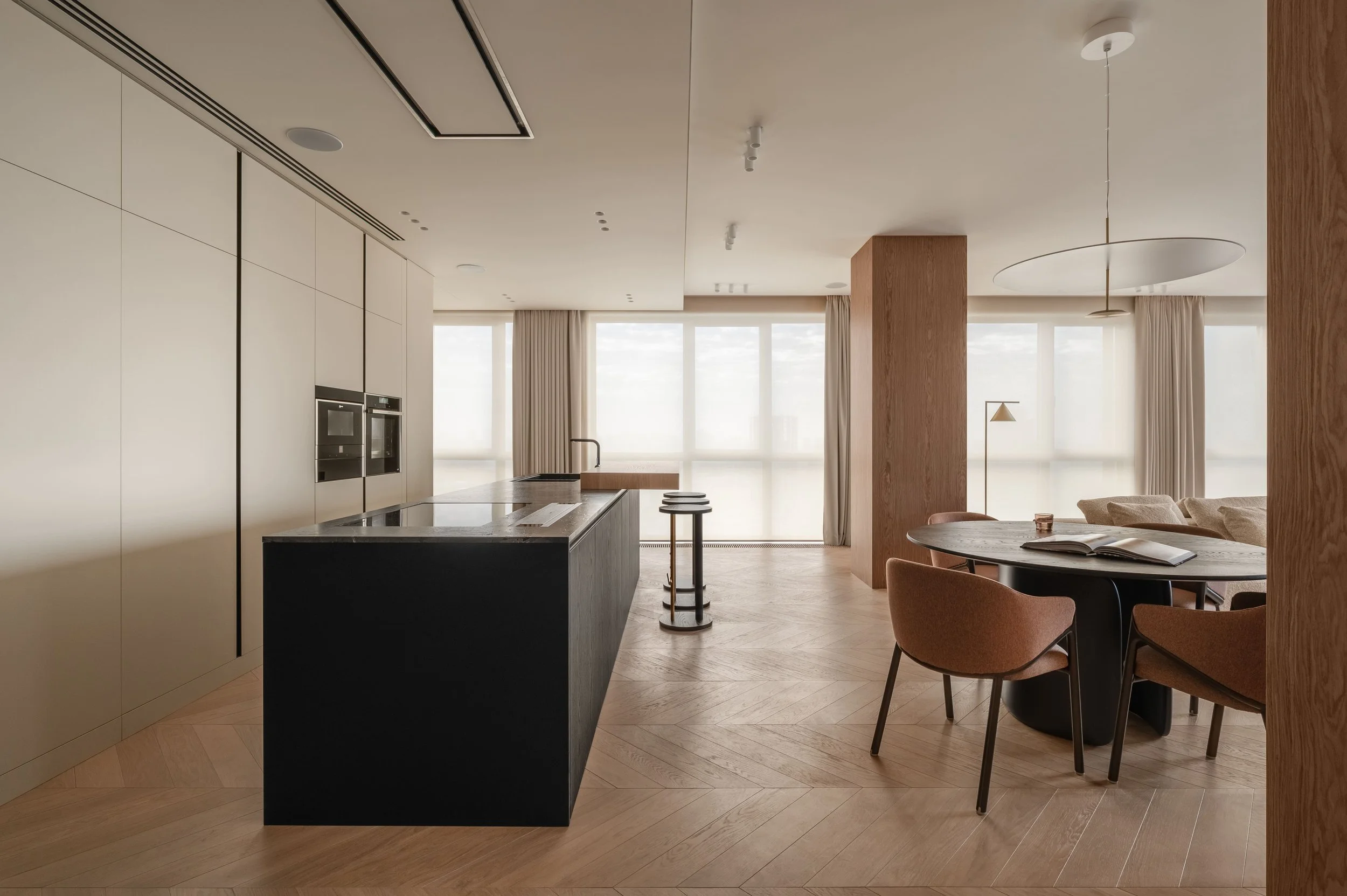 Bond apartment by Bogdanova Architects r