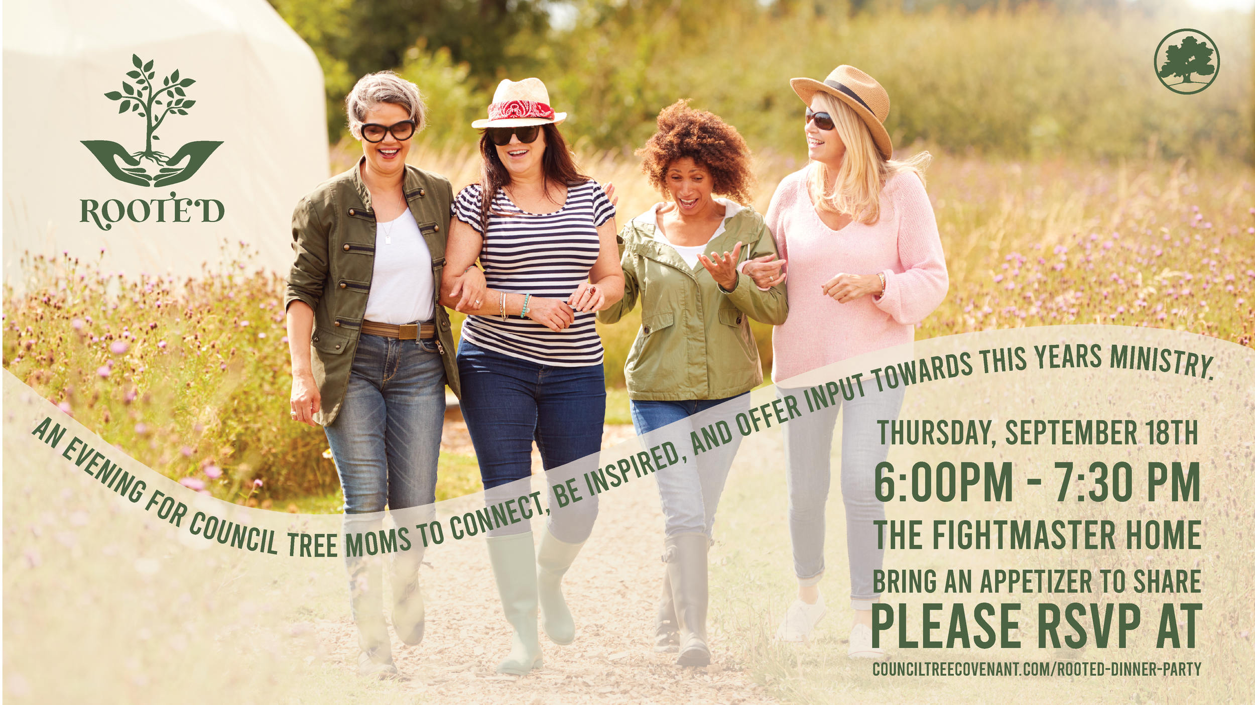Rooted Dinner Party - September 18 @6pm