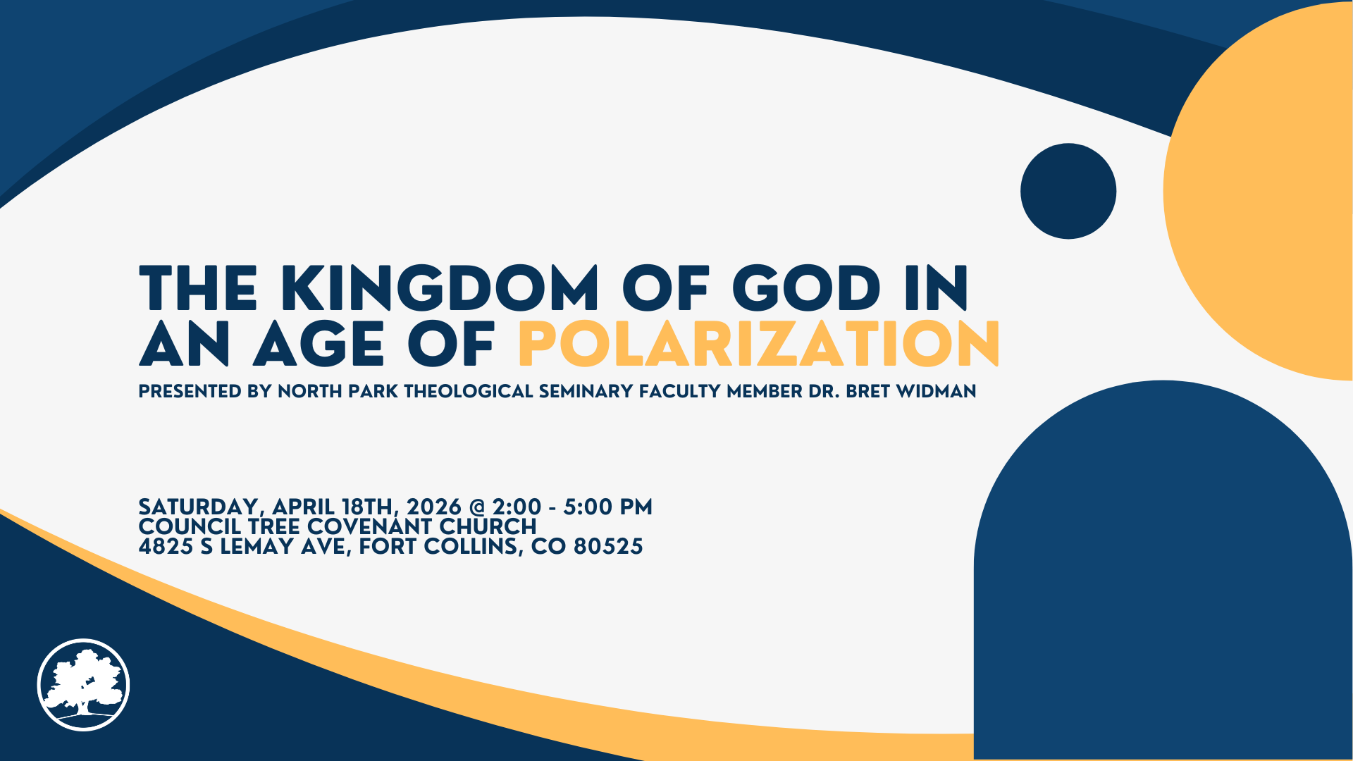 Seminar April 18 - Click to learn more