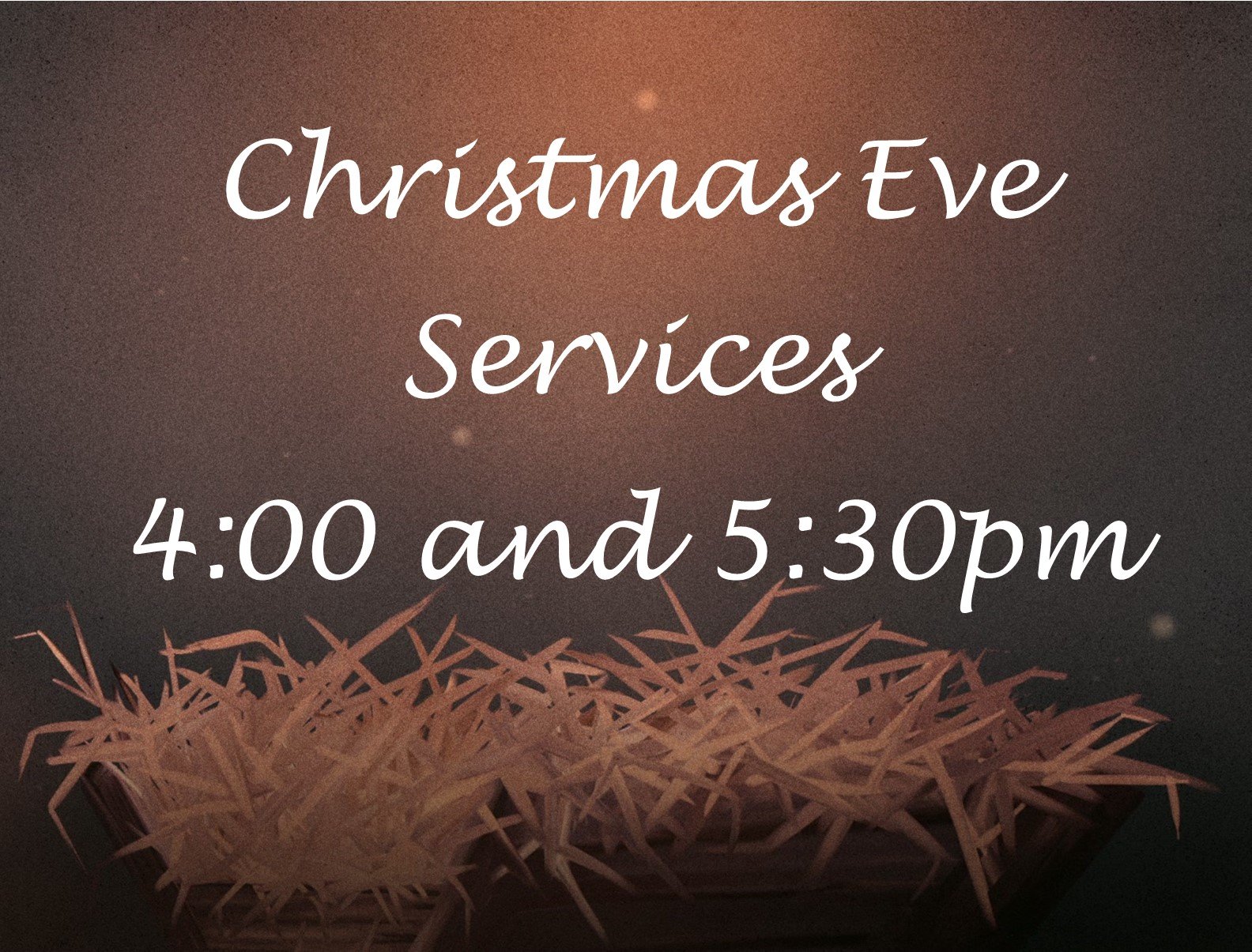 Christmas Eve Services