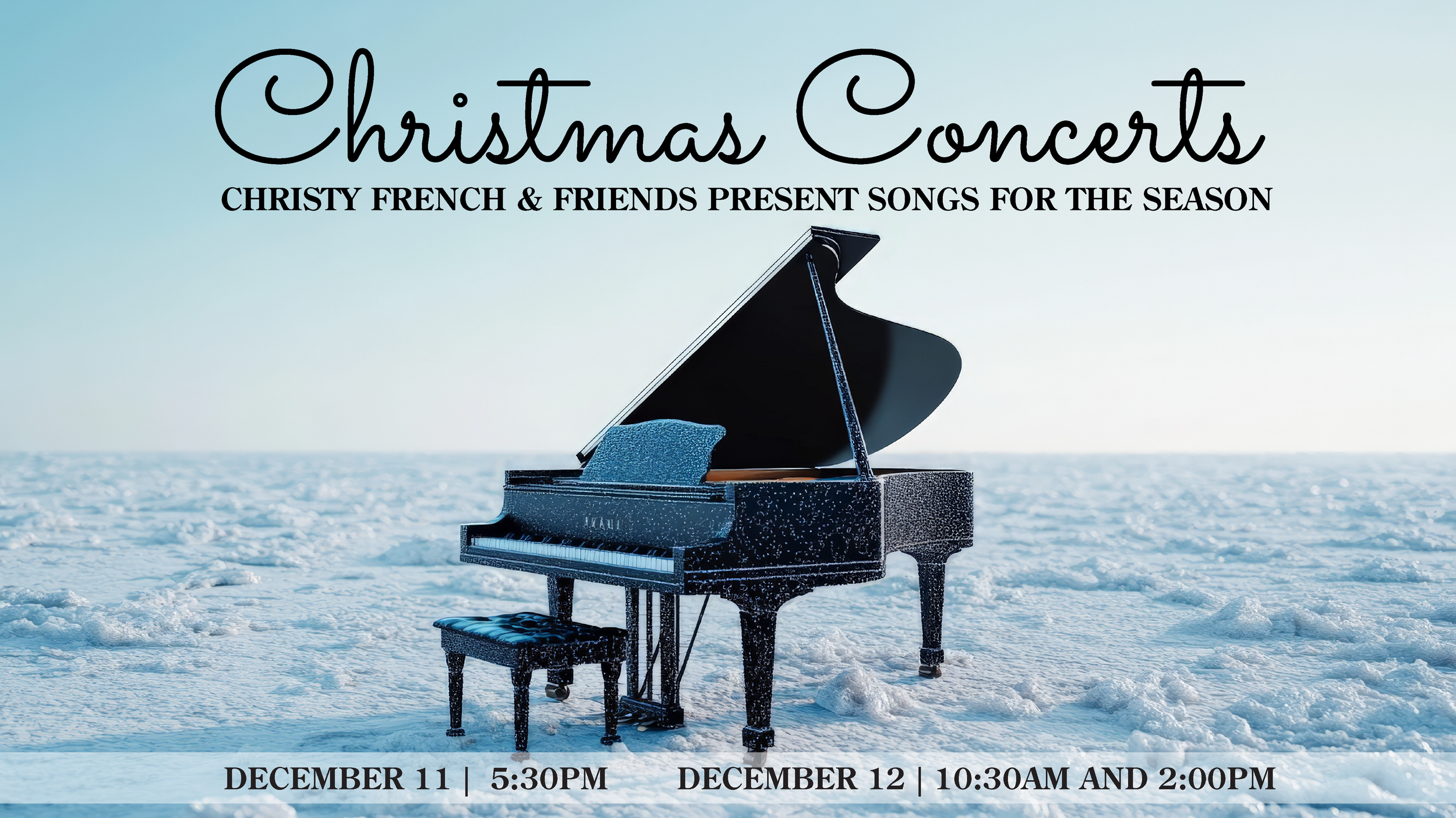 Christmas Concerts - December 11 & 12