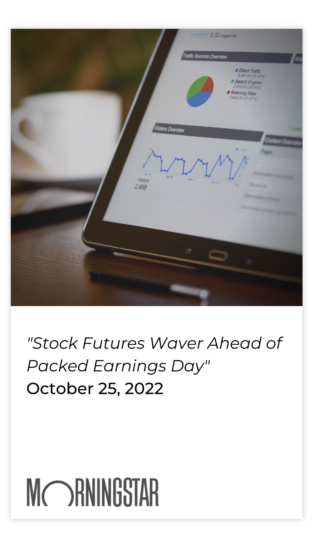 Stock Futures Waver Ahead of Packed Earnings Day