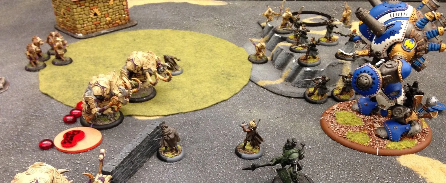 WarmaHordes Battle Report - Skorne vs. Cygnar - 50 pts