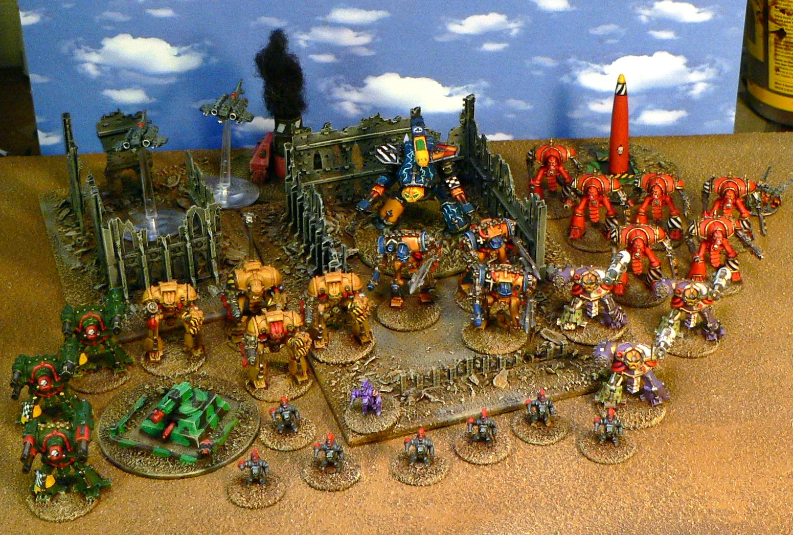 The "Other" Knights: How would they look in 40k?