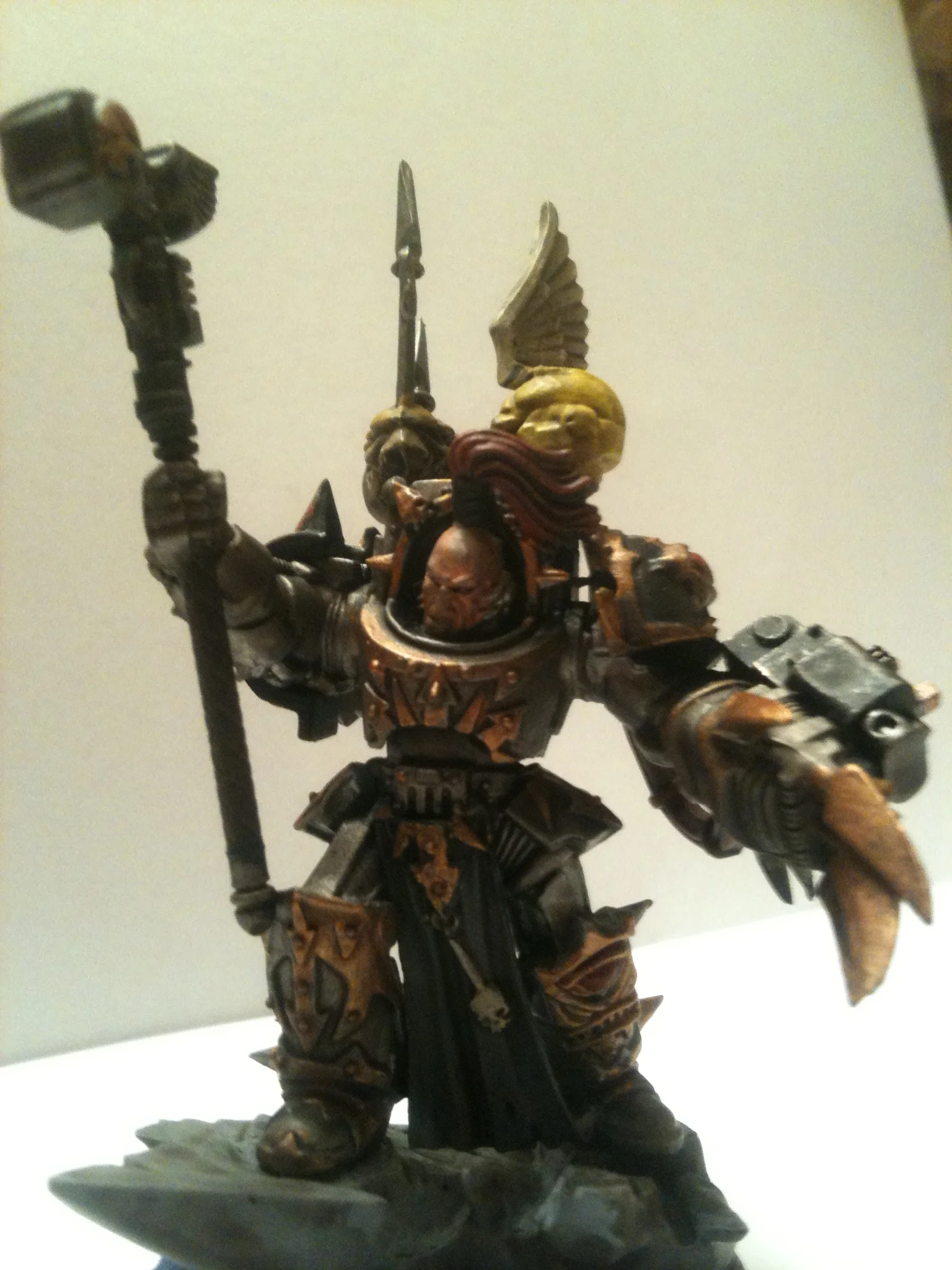Conversion Corner: Iron Warriors warsmith(Counts as Abaddon the despoiler)