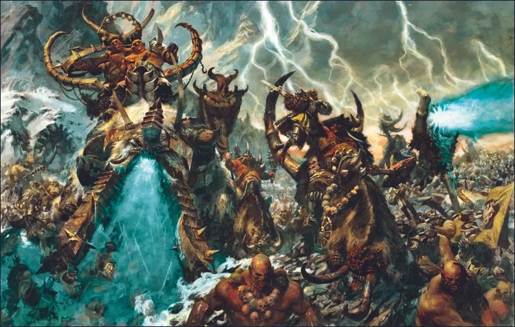 Ogre Kingdoms: The Frostgorger Tribe