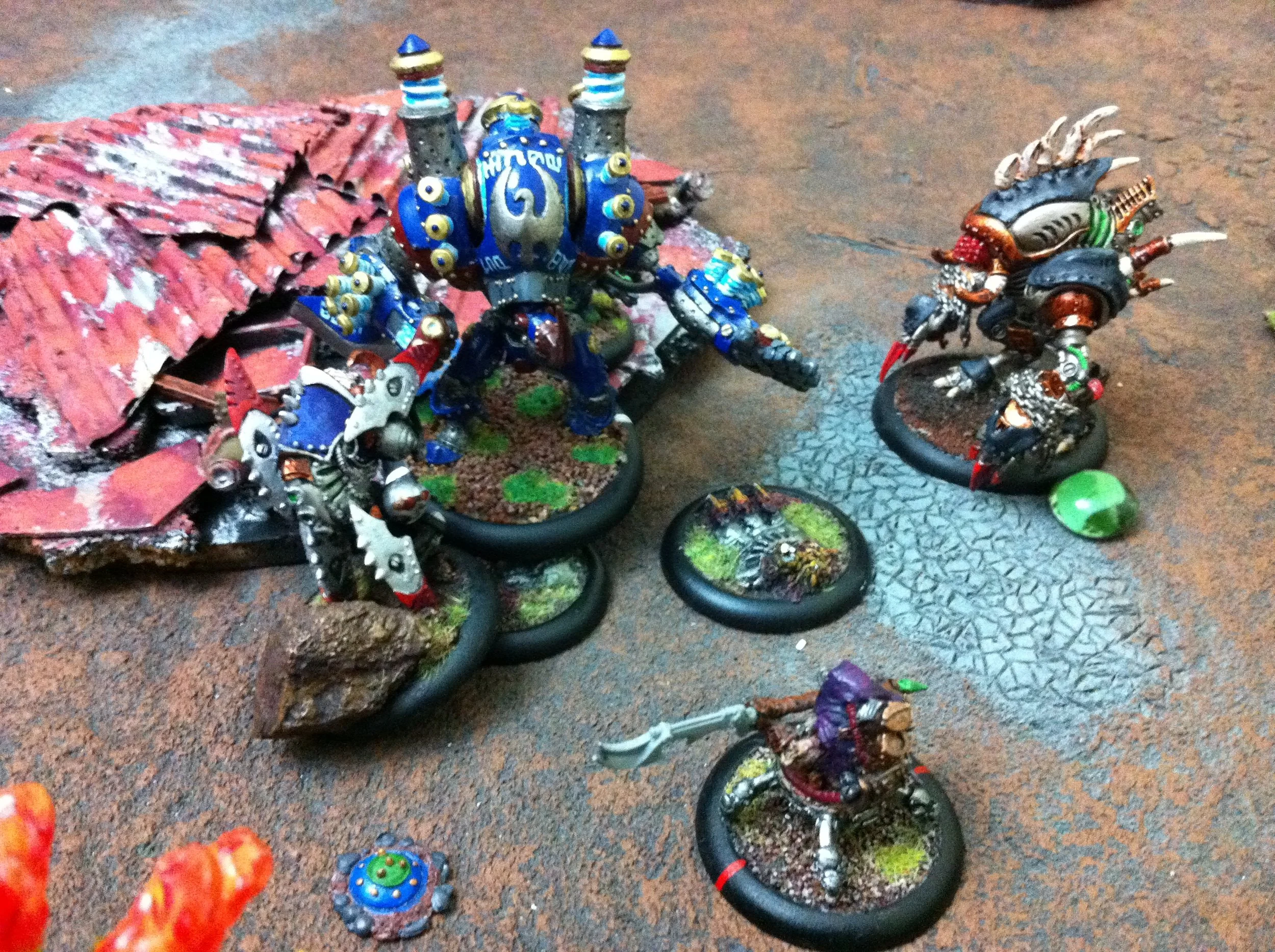 Warmachine Battle Report - Cygnar vs. Cryx - 35 points