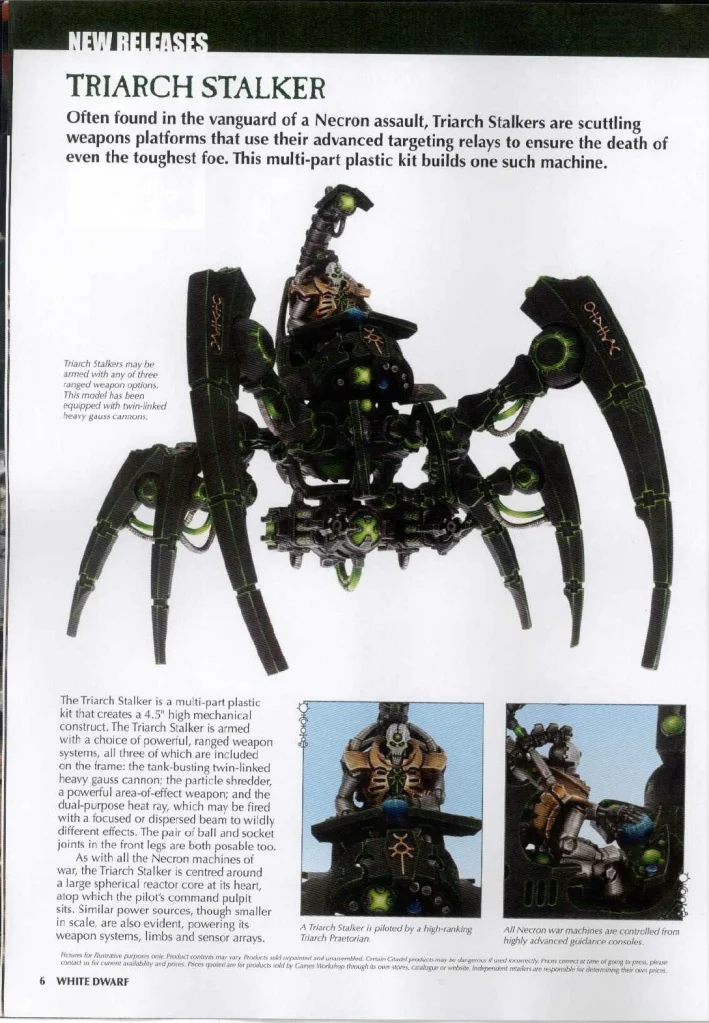 Putting the new Necrons to work