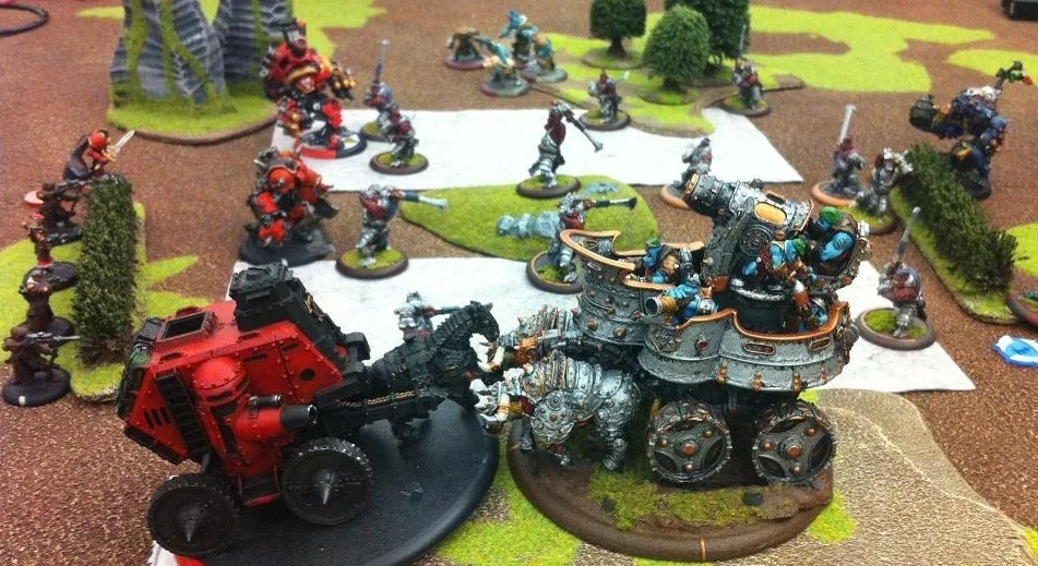WM vs. Hordes Battle Report - Khador vs. Trollbloods - 35 pts