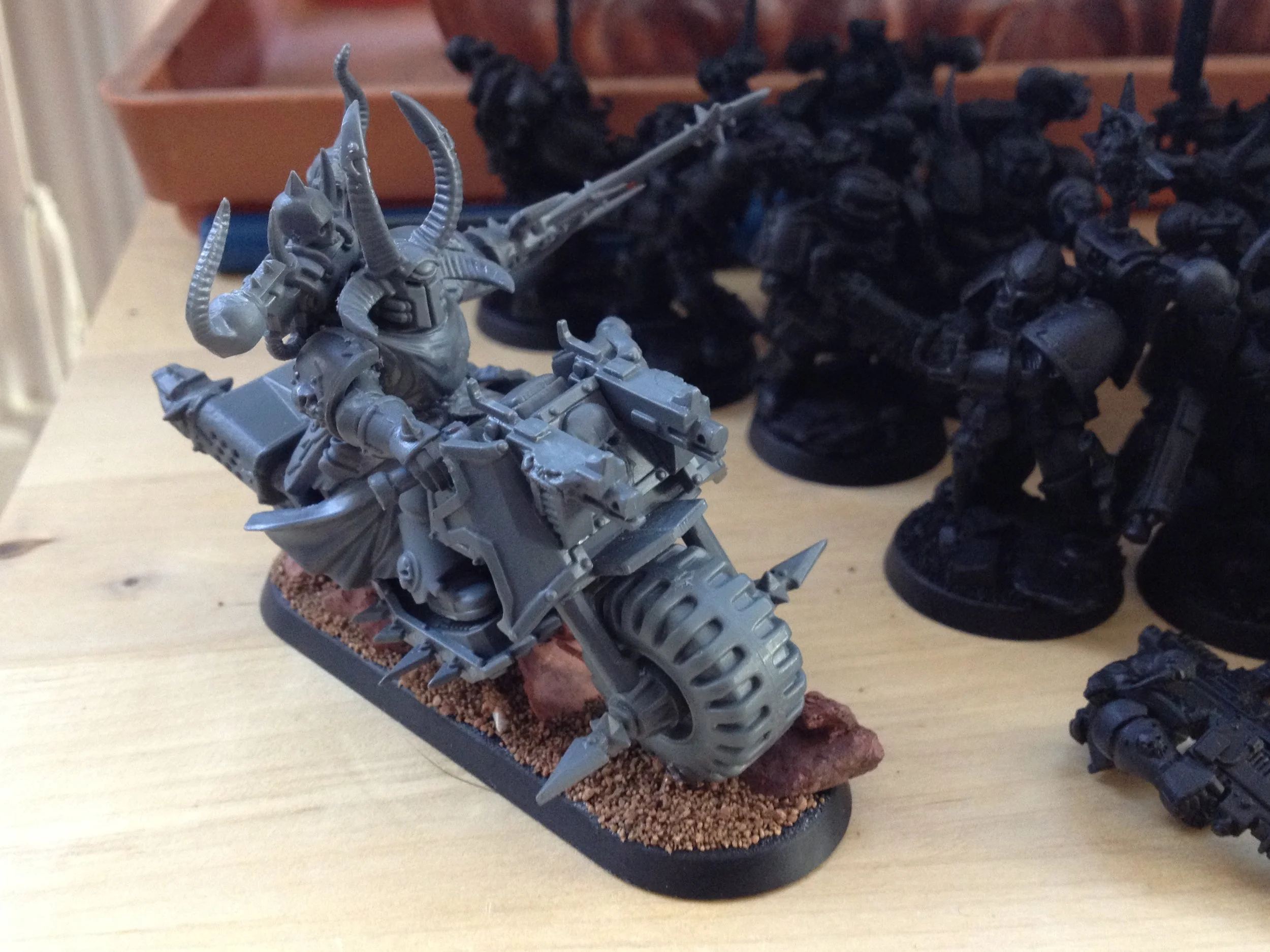 Modeling a Chaos Sorcerer on Bike