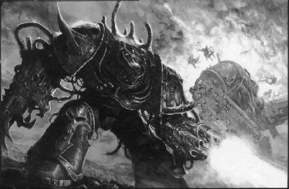 An Ode to Plasma Spam, 1750 Chaos Marines