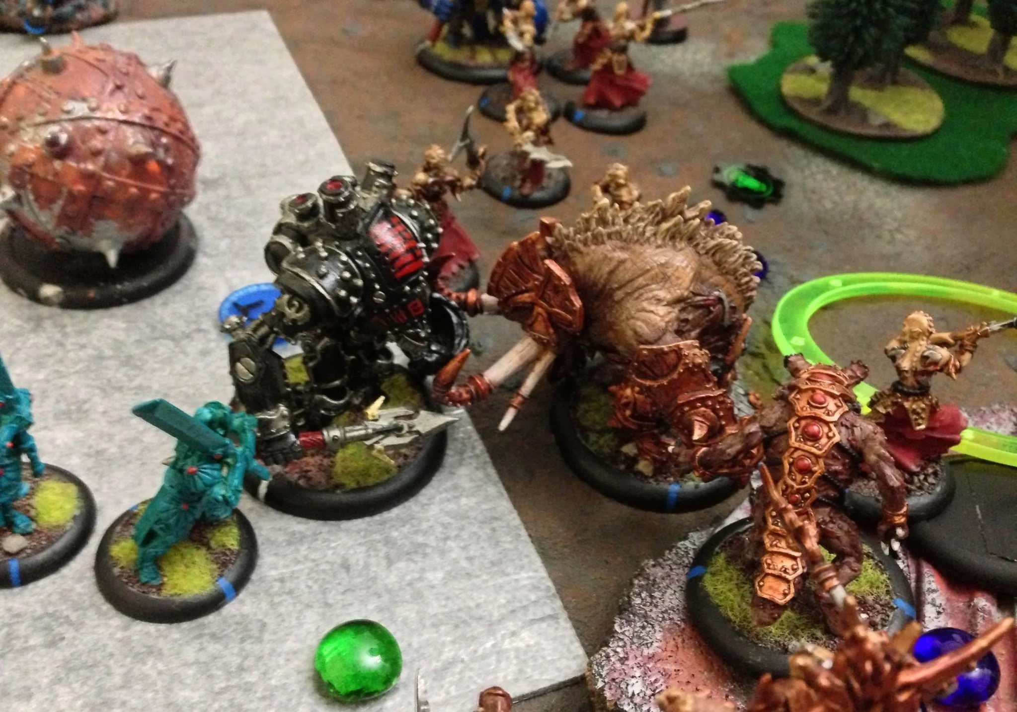 WarmaHordes Battle Report - Cygnar vs. Skorne - 50 pts