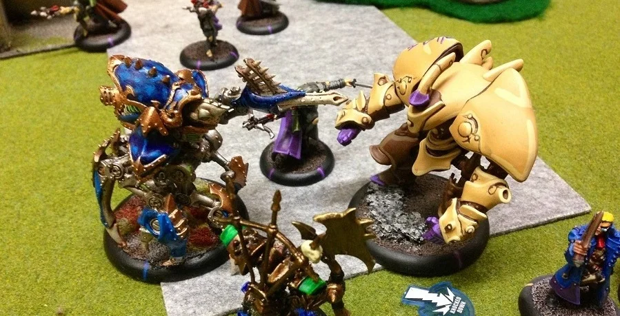 Warmachine Battle Report - Retribution vs. Cryx - 50 pts