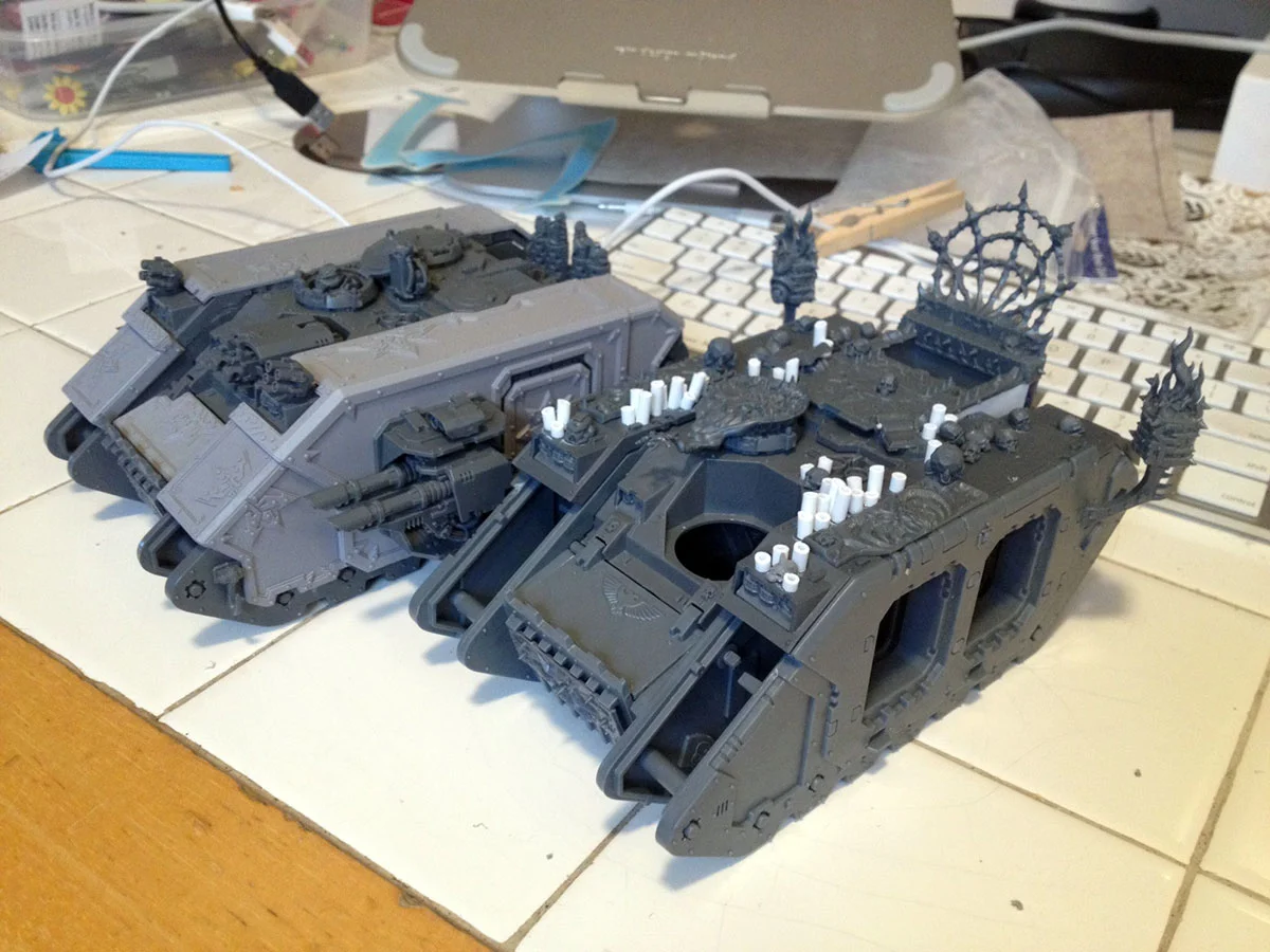 A Tale of Two (Chaos) Land Raiders