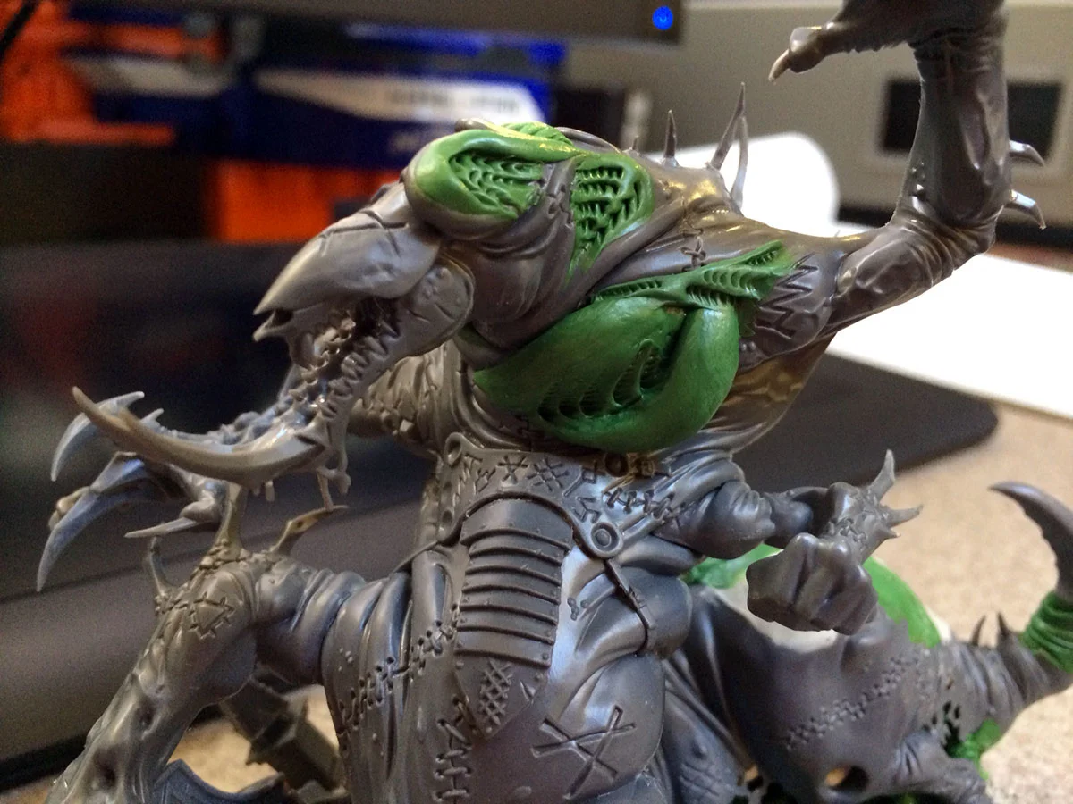 Giant Spawn: A face only a mother could love...