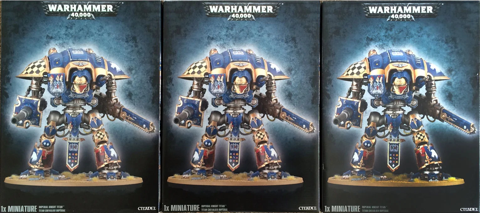 Say Hello to My Little Friends! The Imperial Knights!