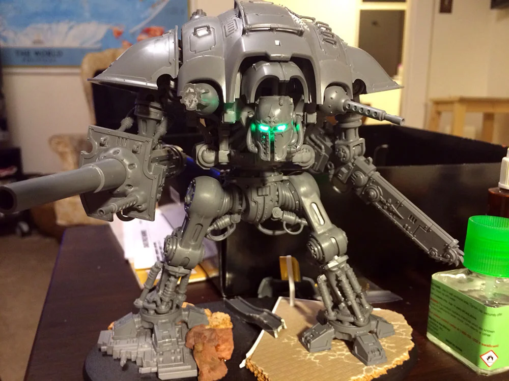 Imperial Knight WIP: Knight Lights