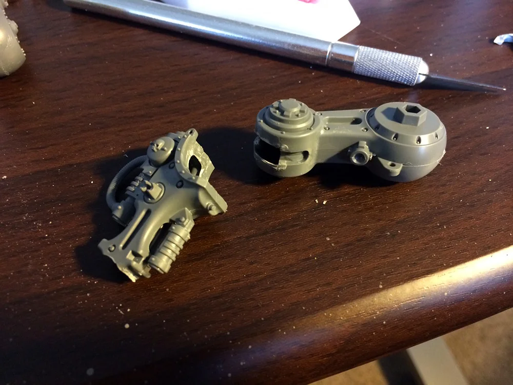 Step by Step Guide to Reposing Knight Titan Legs