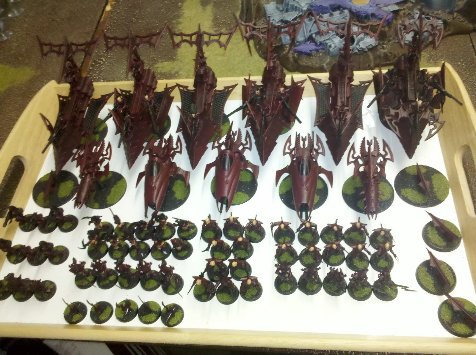 First Game with new Dark Eldar + Unit Synopsis