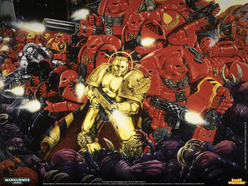 Warhammer 40k Blood Angels HD wallpaper  Peakpx