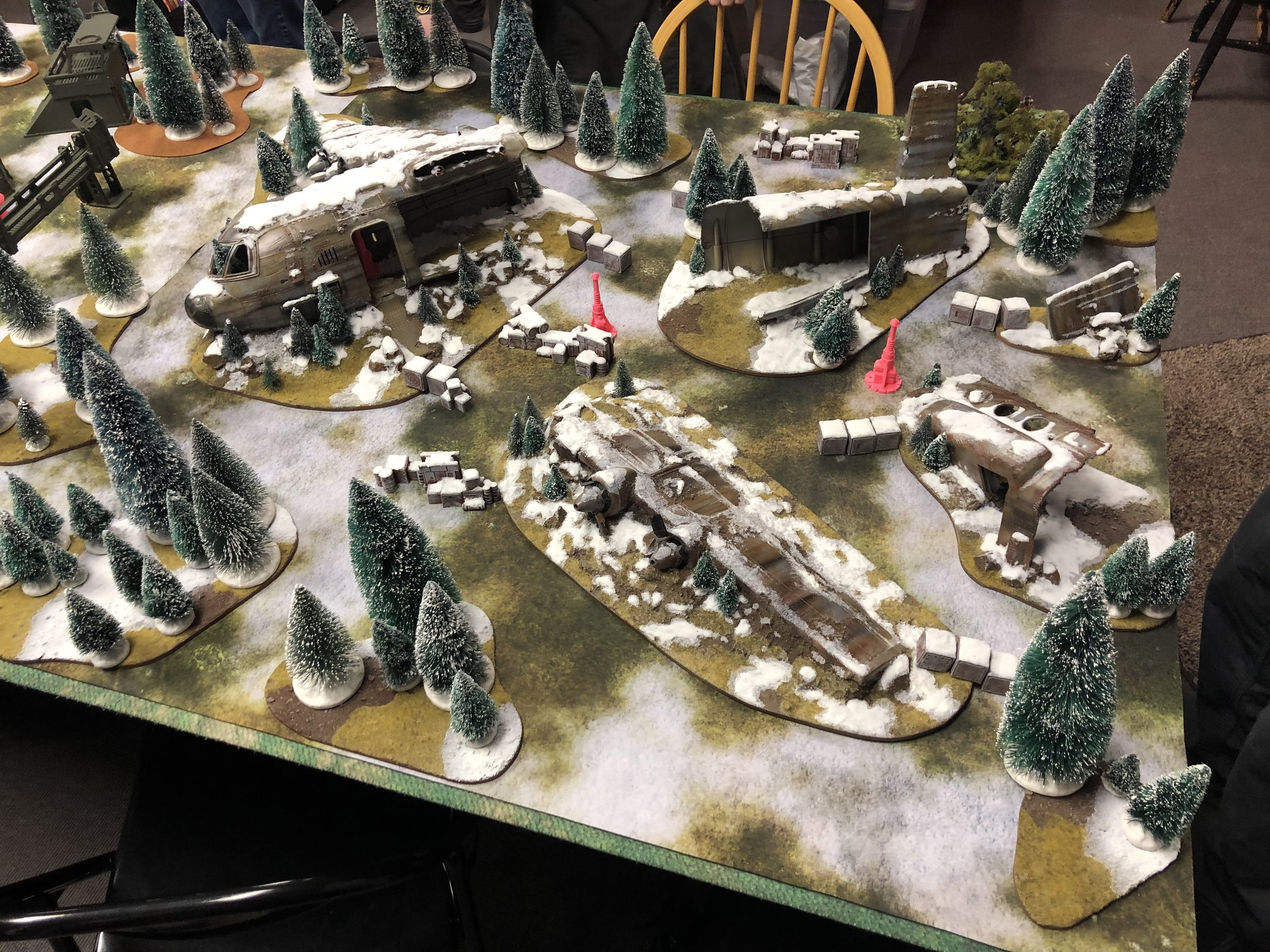 The plane crash site made it’s tournament debut, and did not disappoint