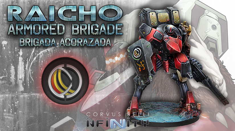 Infinity Combined Army Raicho Armored Brigade NIB 