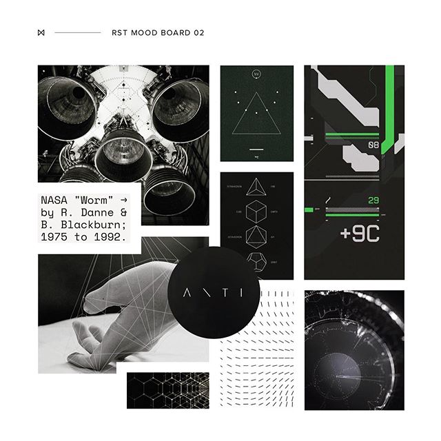 Moodboard option created for a new #ai partner of ours. Moodboards are essential to the branding process as they help shape the visual direction your brand will take. Moodboards are composed of a collection of images, graphic assets and typography&md