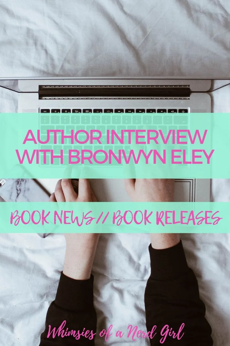 Interview with Bronwyn Eley, debut author of The Relic Trilogy published by Talem Press on September 12, 2019.