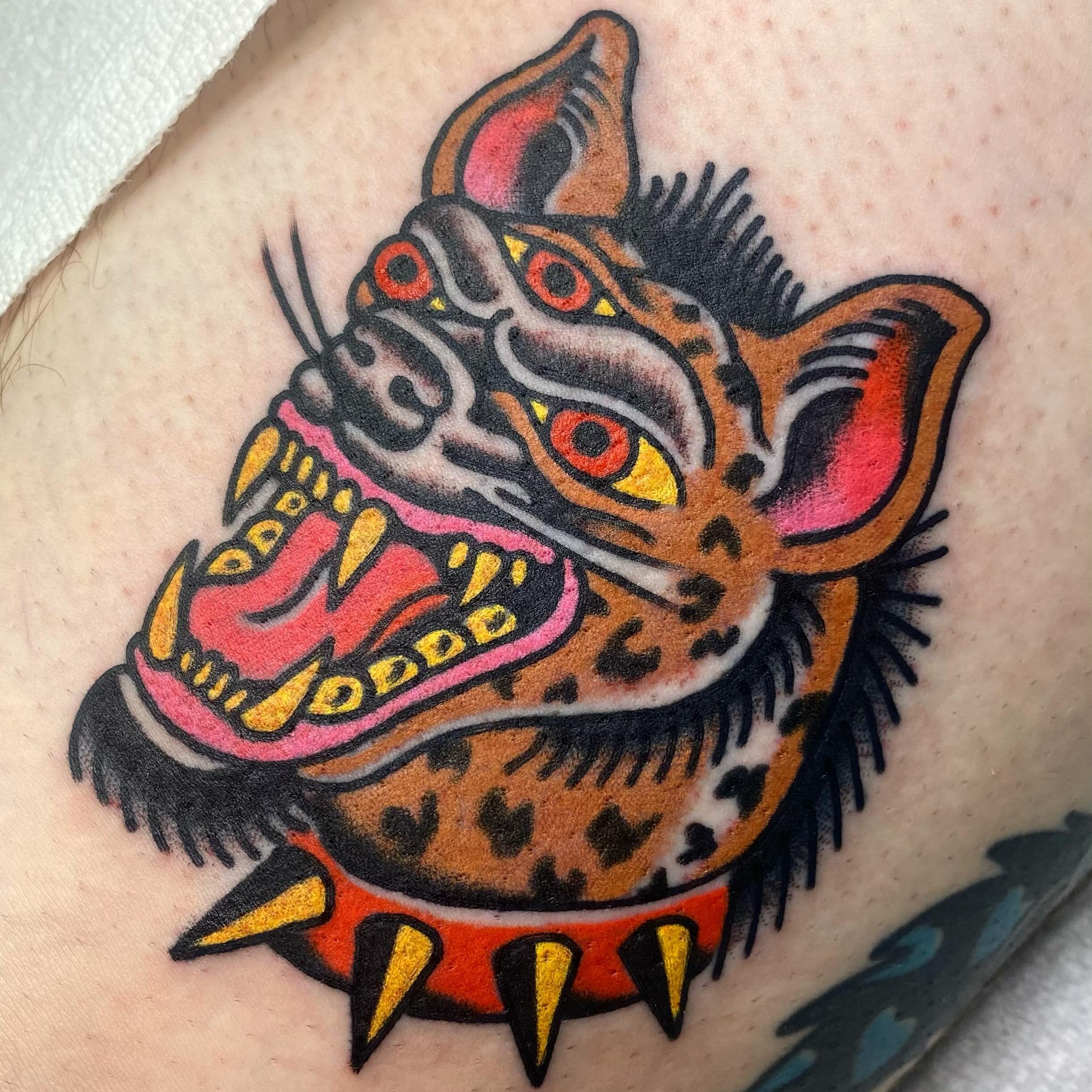 three eyed hyena. ✨
❤️ books open / walk ins thurs-mon
📍@downtowntattoolasvegas
🔗 check &lsquo;booking&rsquo; highlight to book in
‼️check spam for reply

UPCOMING GUEST SPOTS + EVENTS :

✨PHOENIX, AZ
May 18-19th
@spottedpanthertattoo
*fully booked