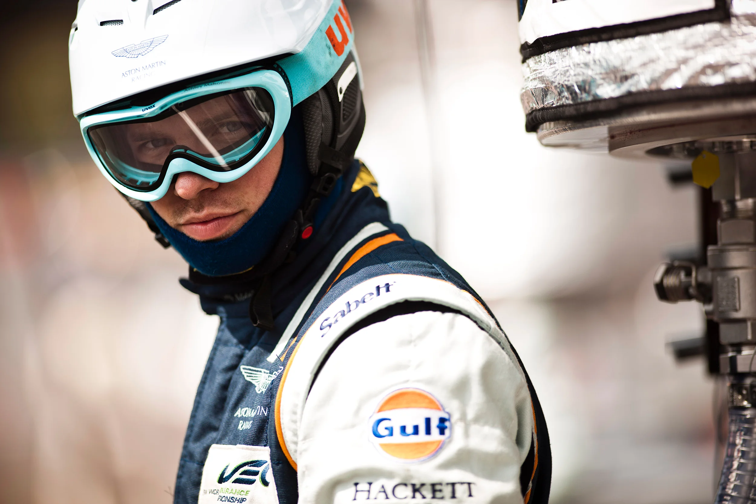 Aston Martin pit crew