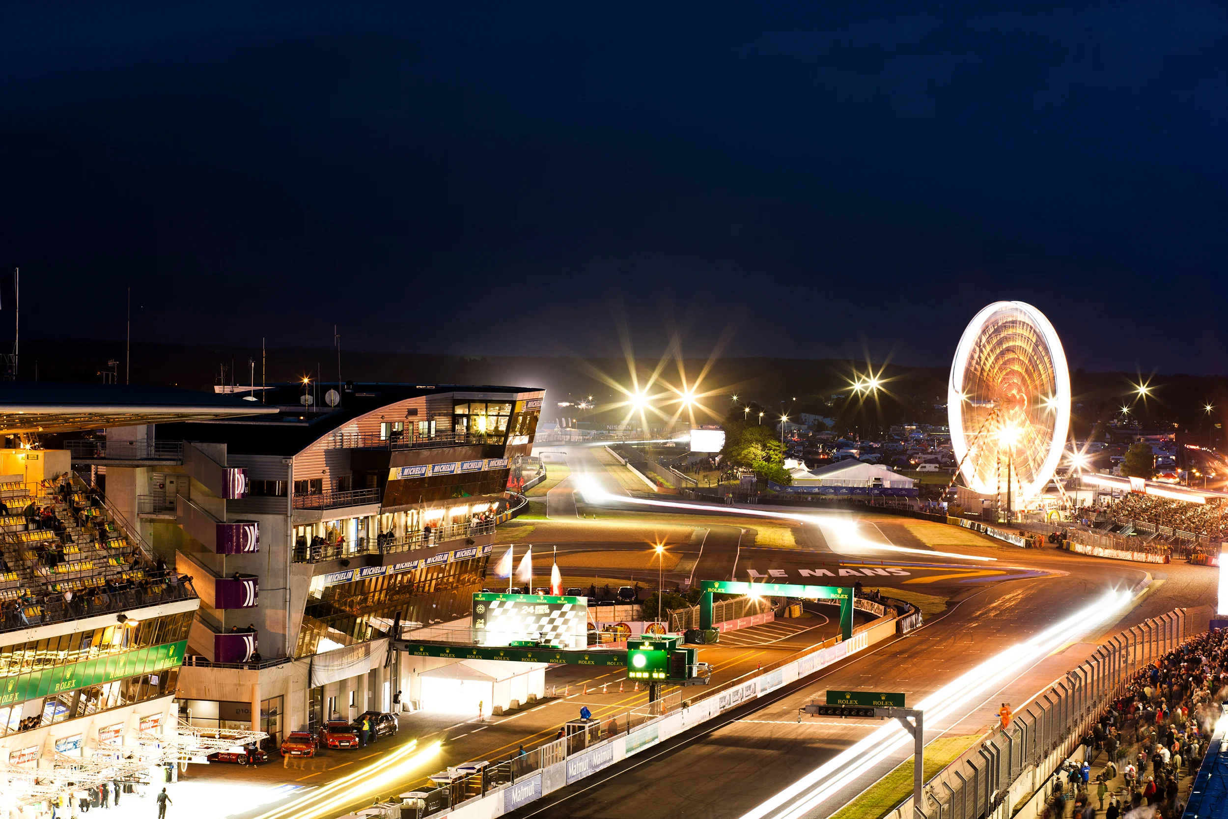 The Ford chicane and ferris wheel