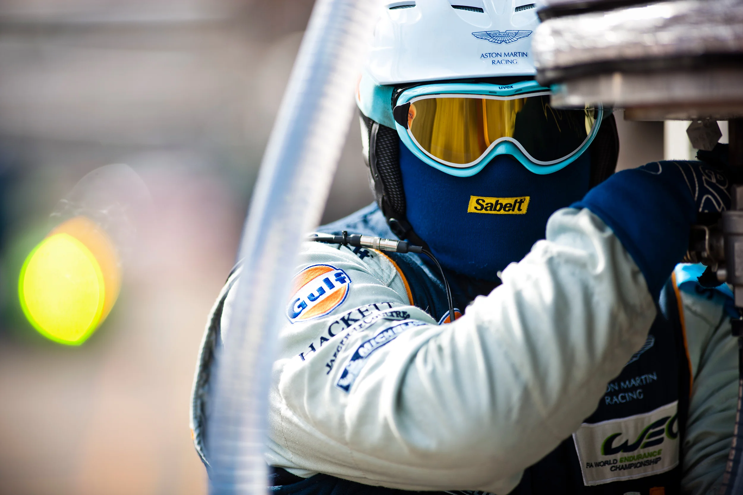 Aston Martin pit crew