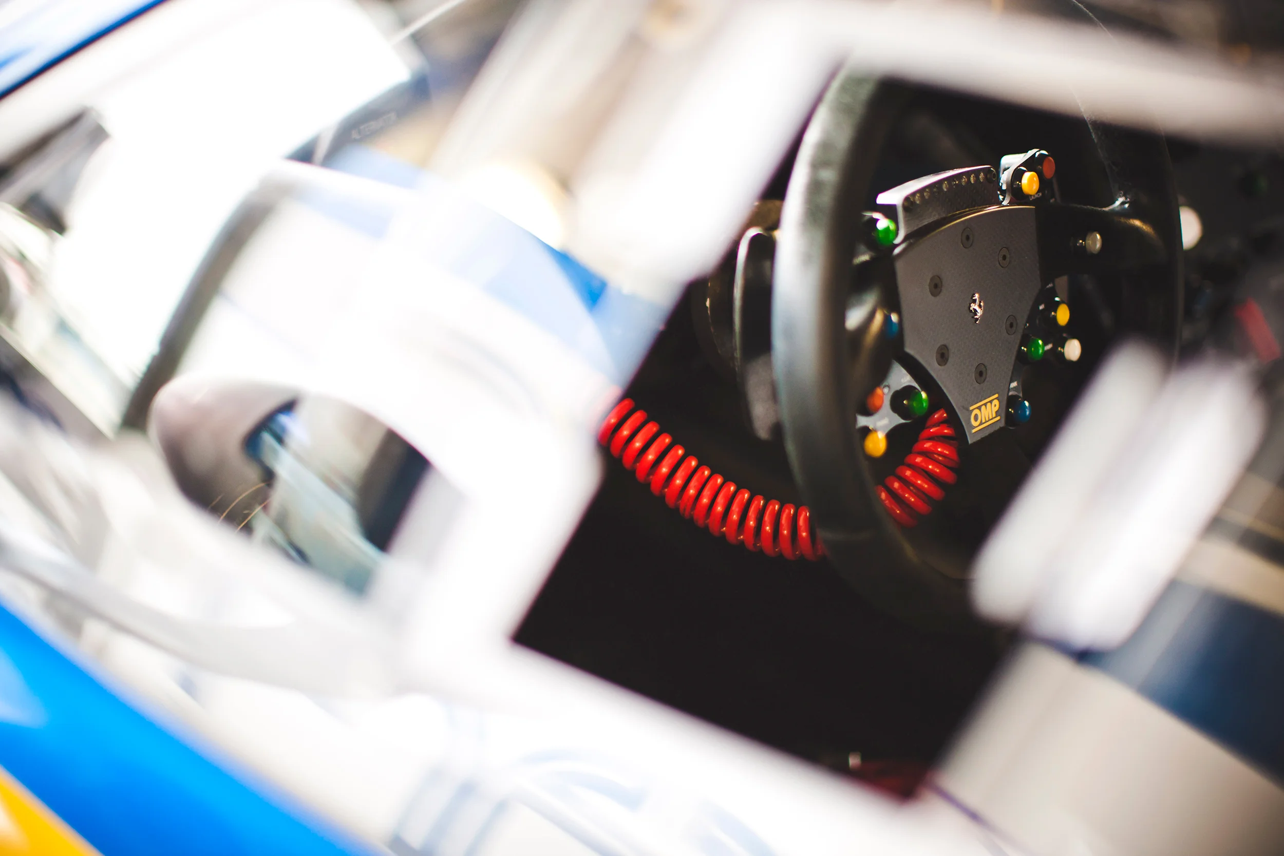 Ferrari 458 Italia steering wheel