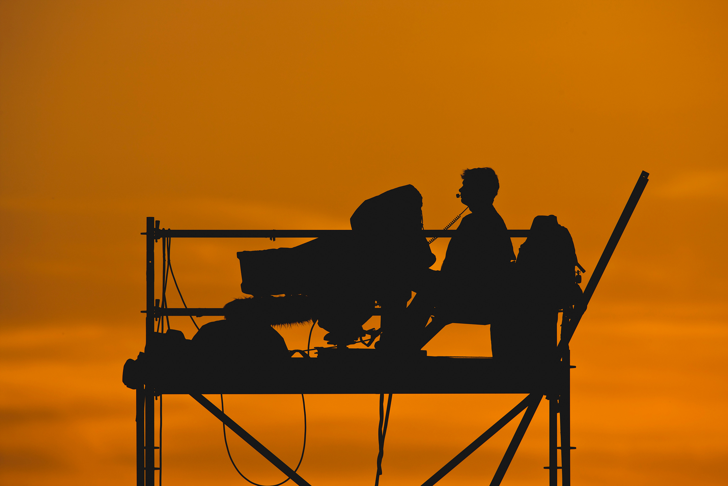 Television camera operator 