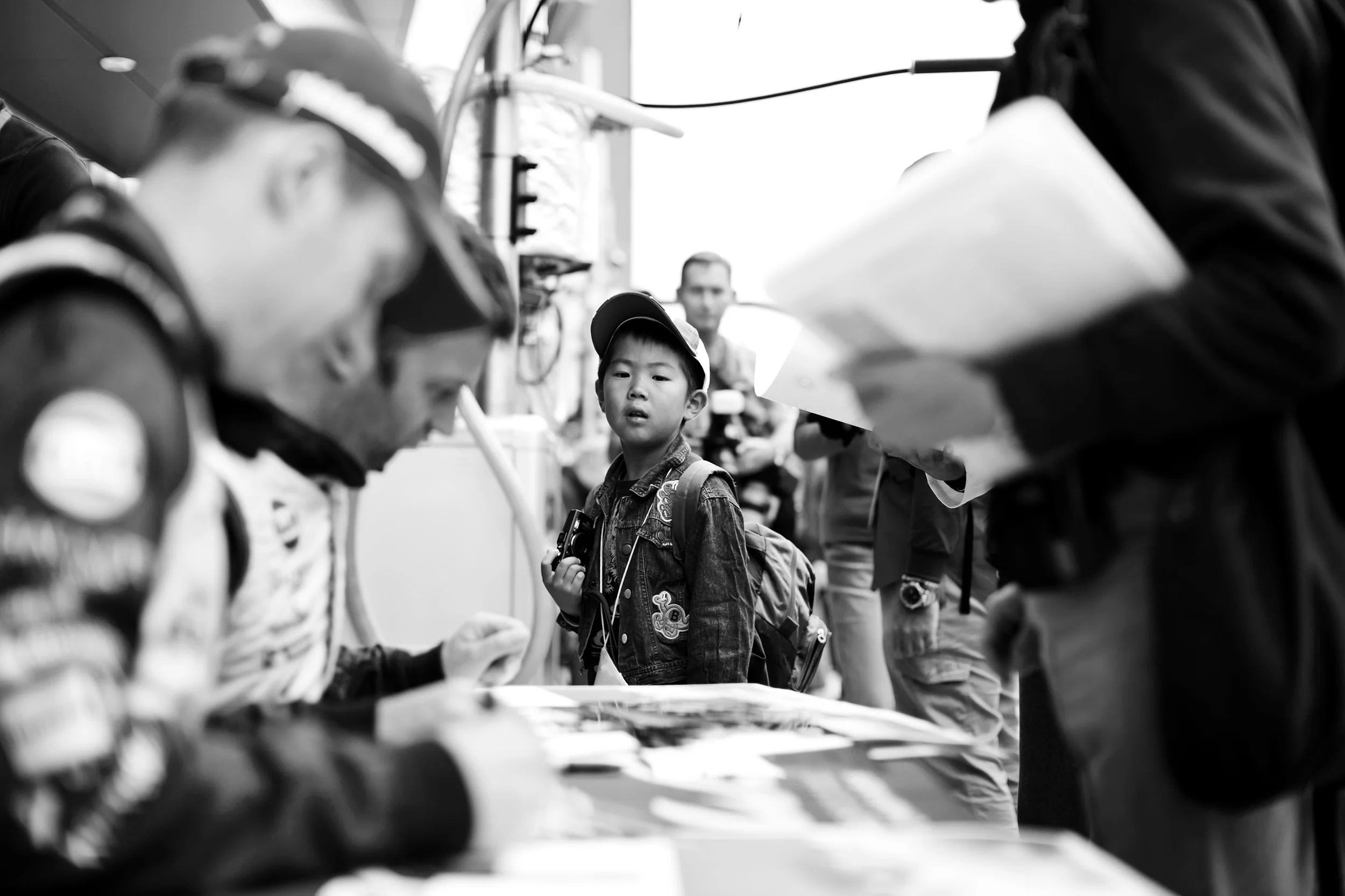 The autograph session