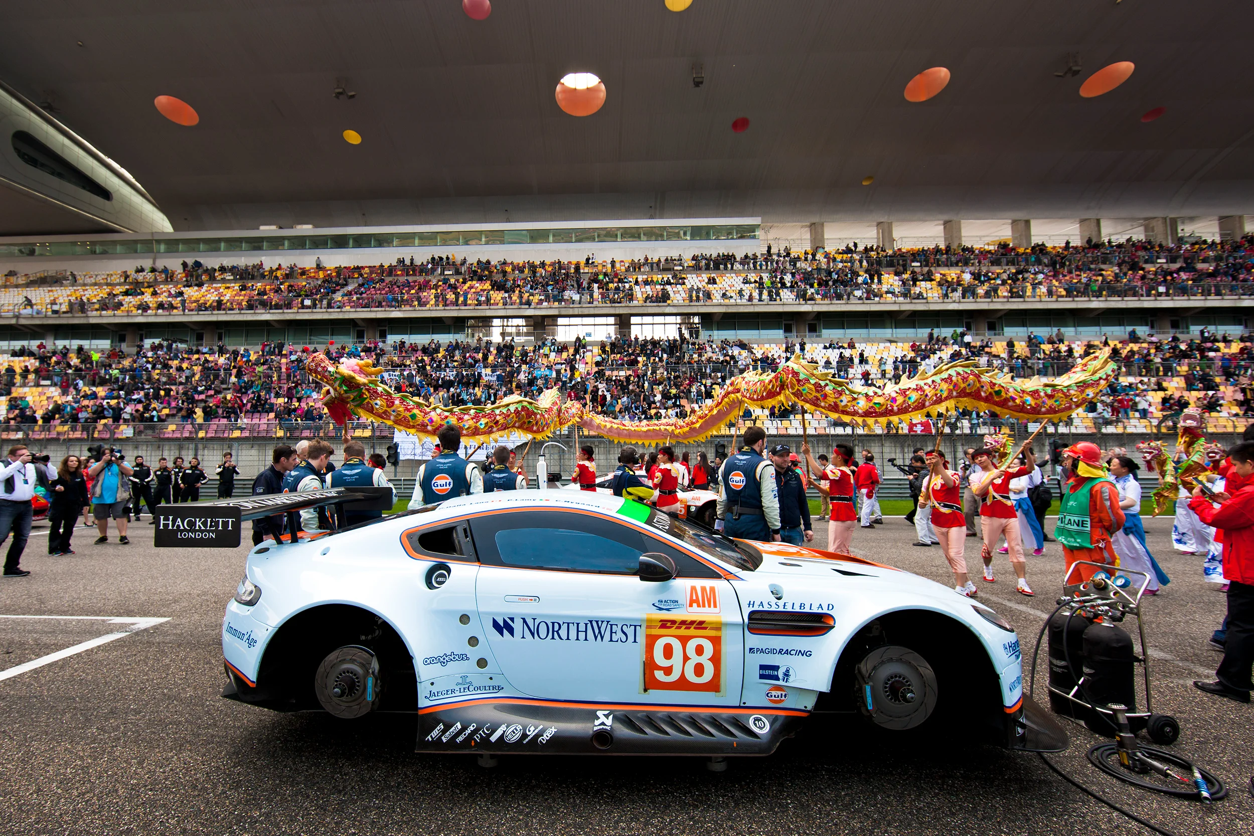 The dragon dance on the grid