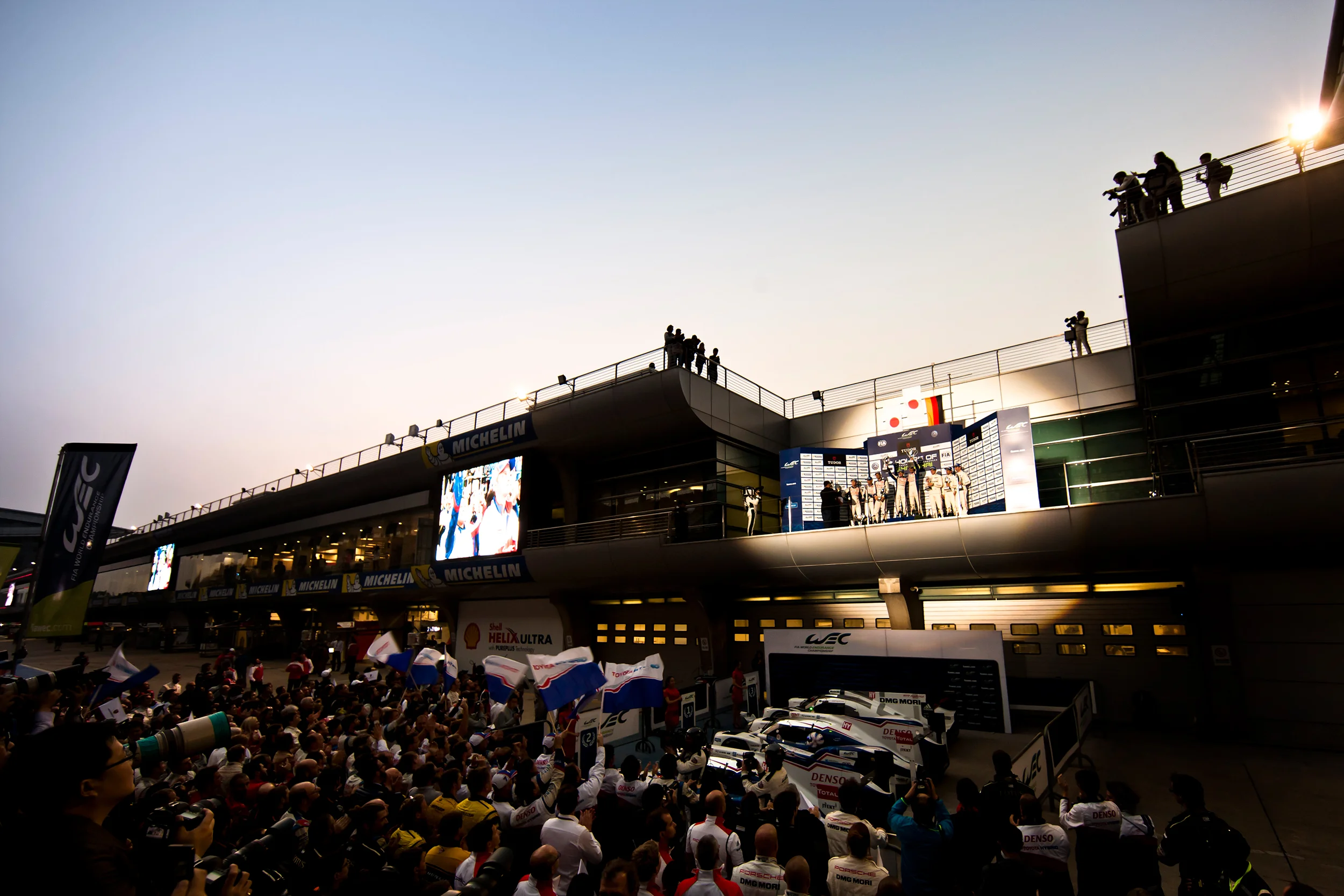 The 6 hours of Shanghai podium