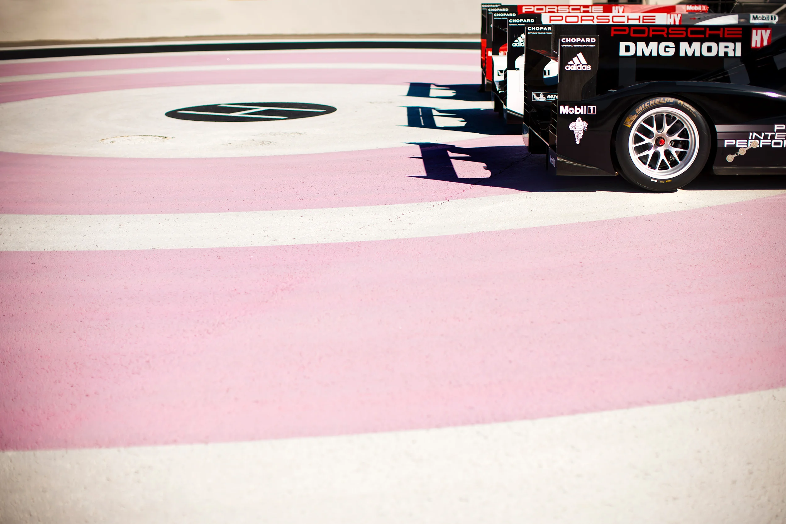 Porsche LMP1 Le Mans line up
