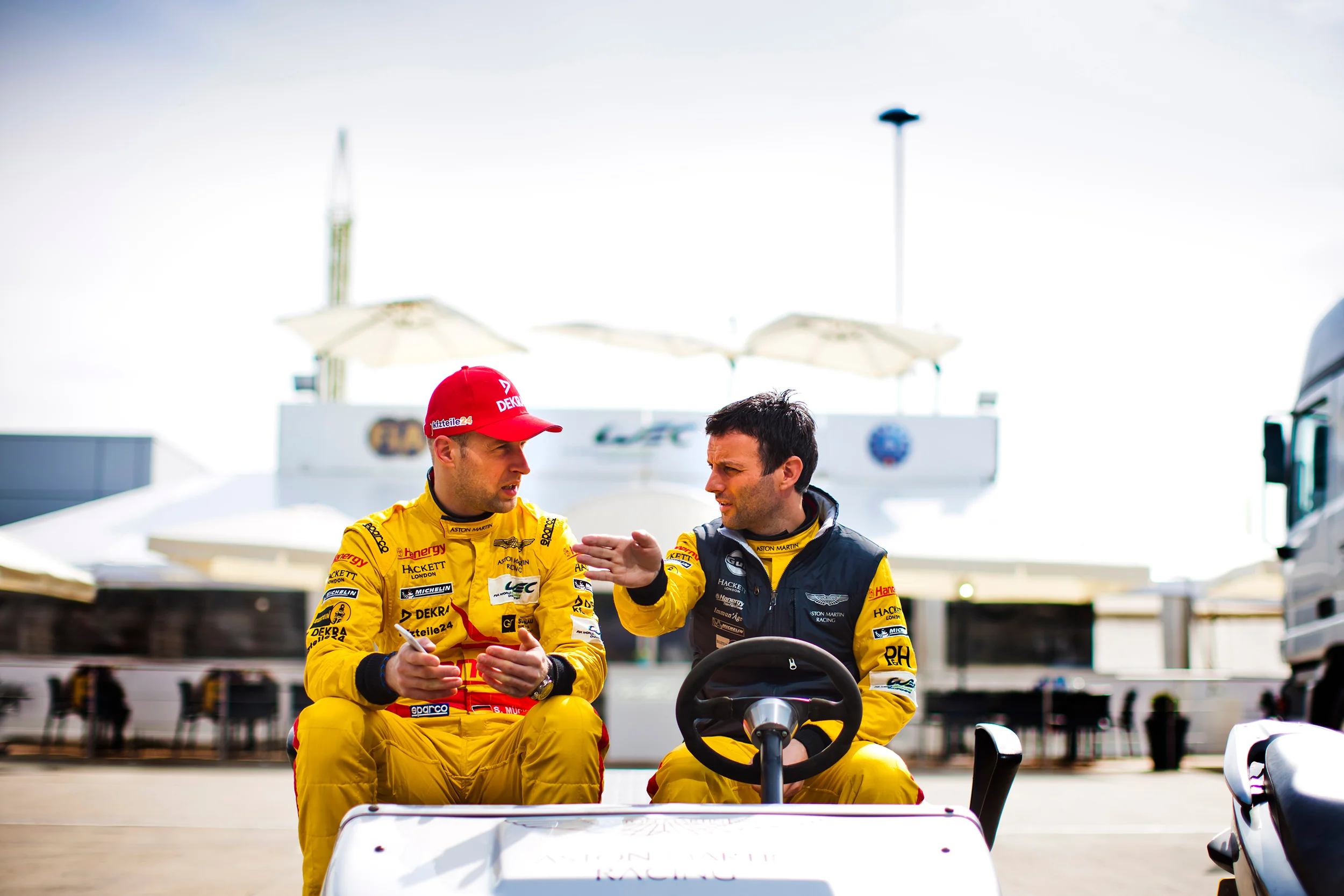 Stefan Mucke and Darren Turner