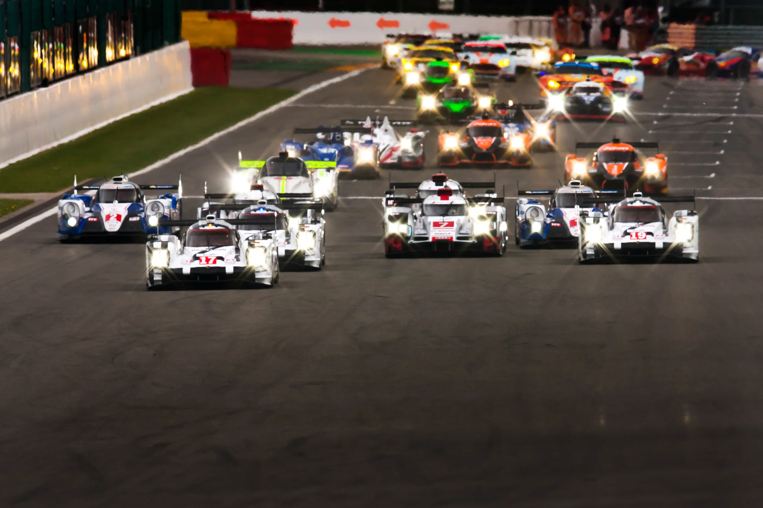 Start of the 6 Hours of Spa Francorchamps