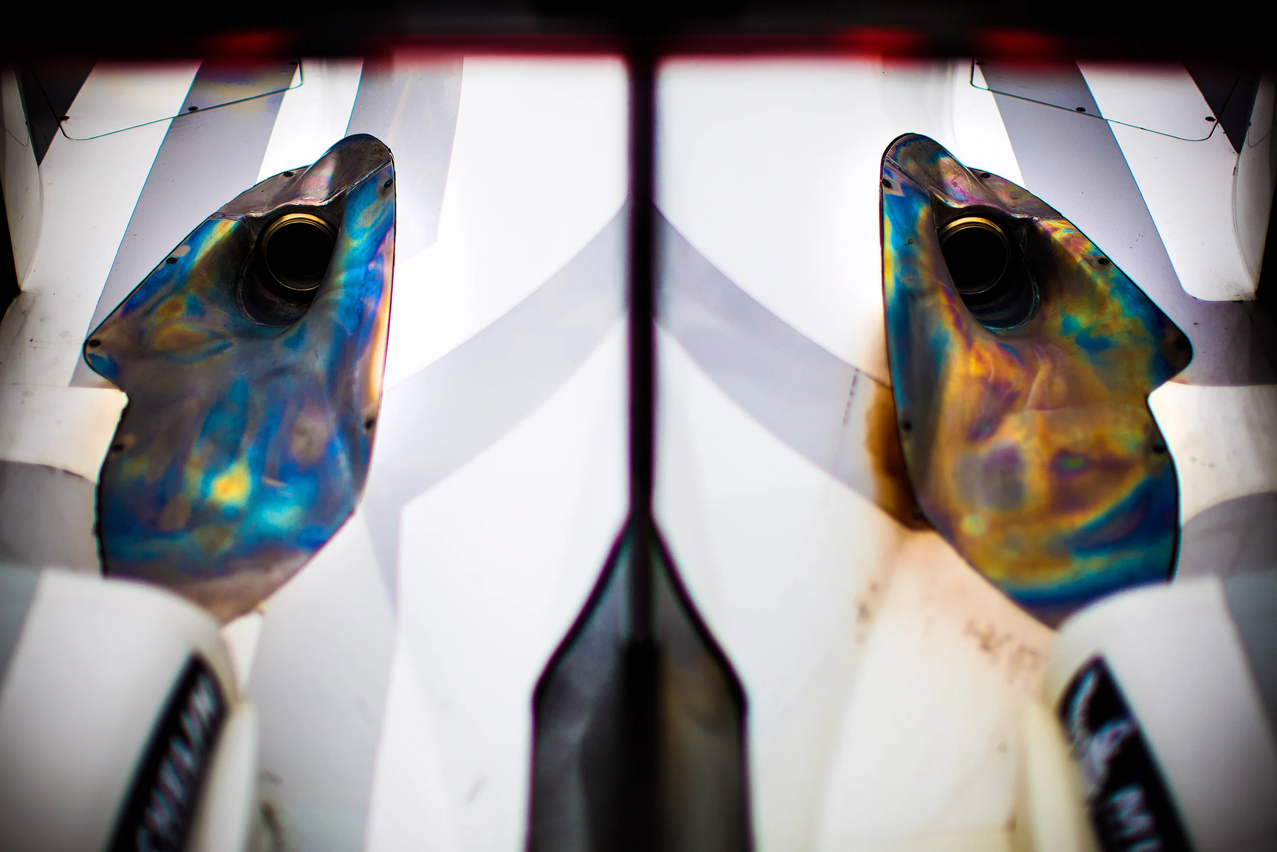 Porsche 919 exhausts