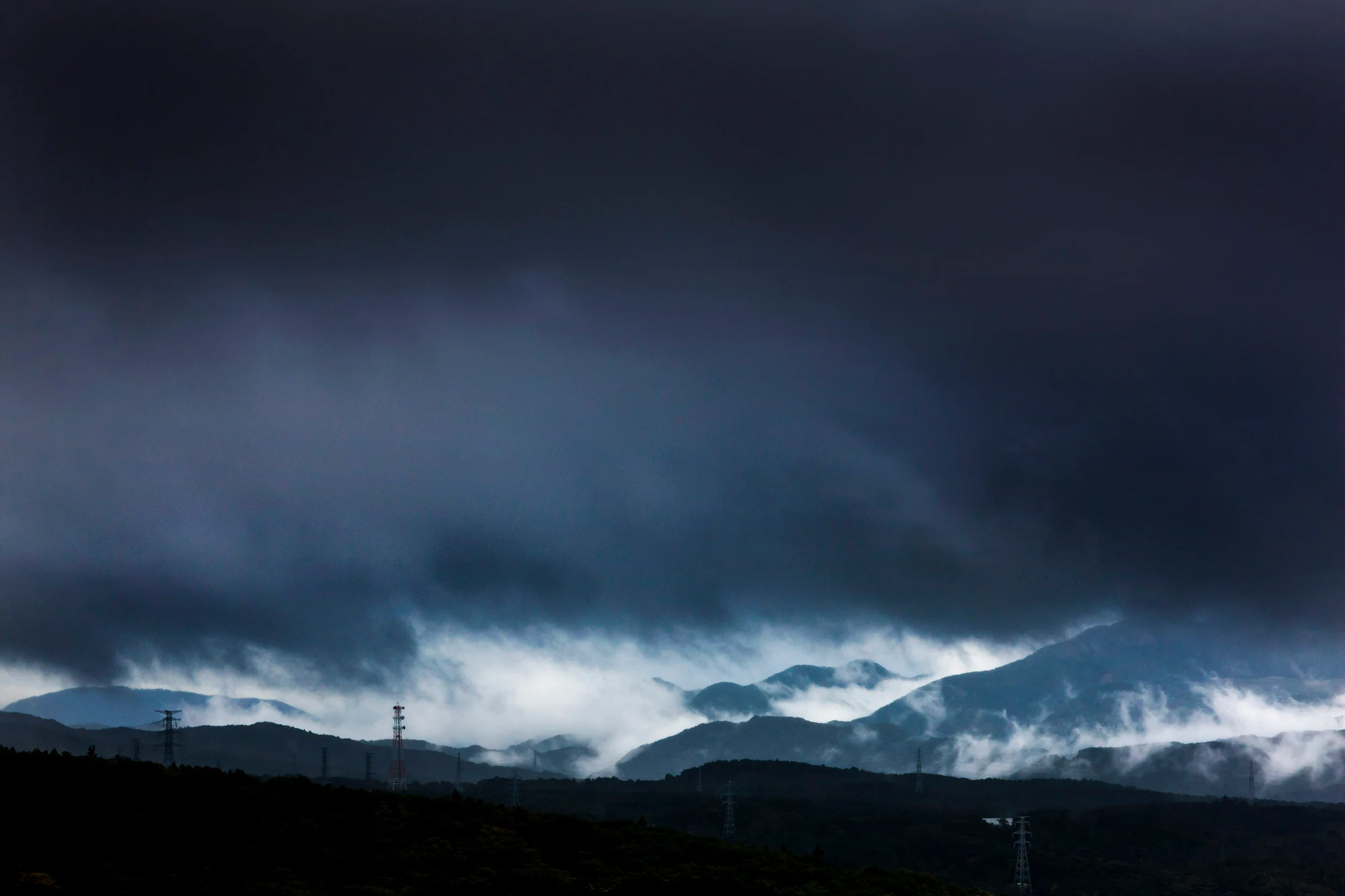 Storm clouds over the circuit