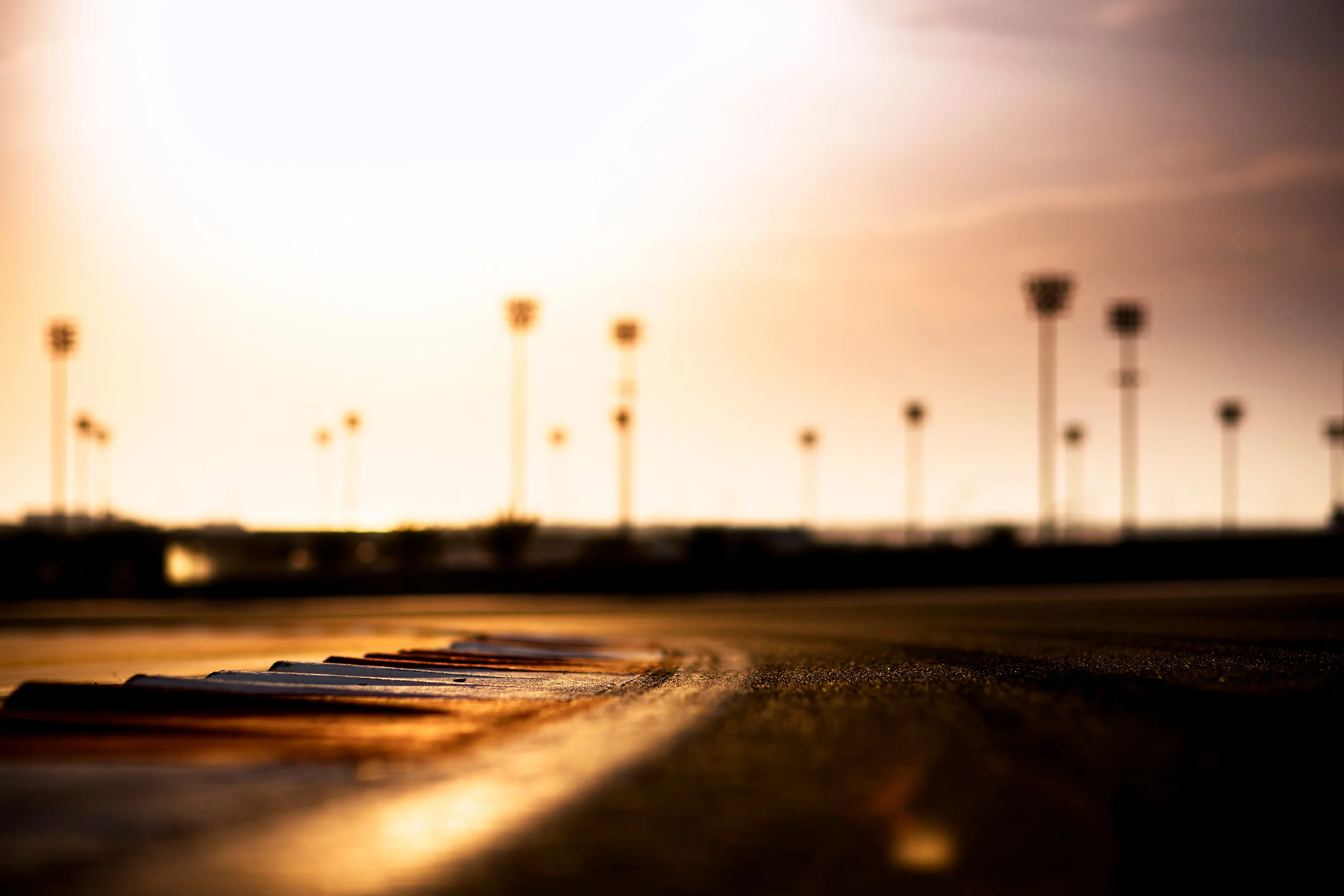 Kerbs at sunset 