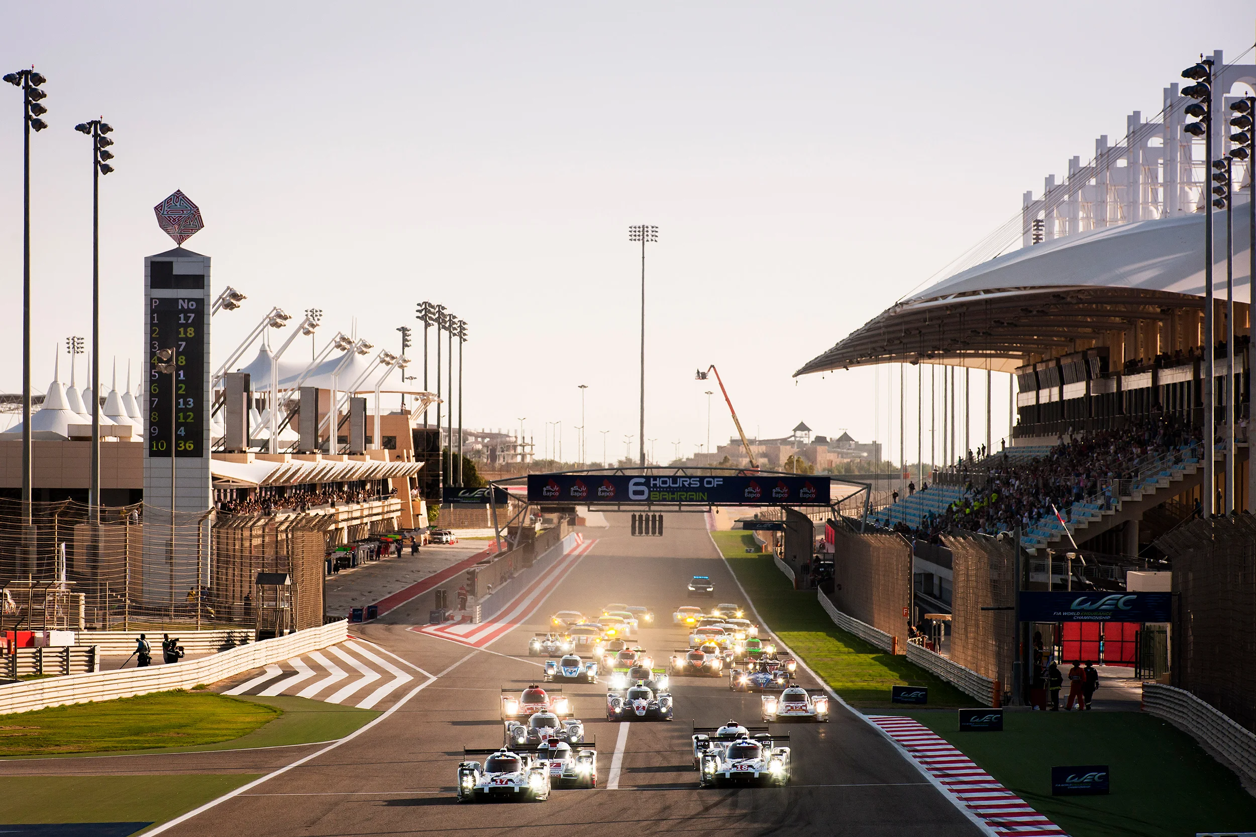 Start of the 6 Hours of Bahrain 