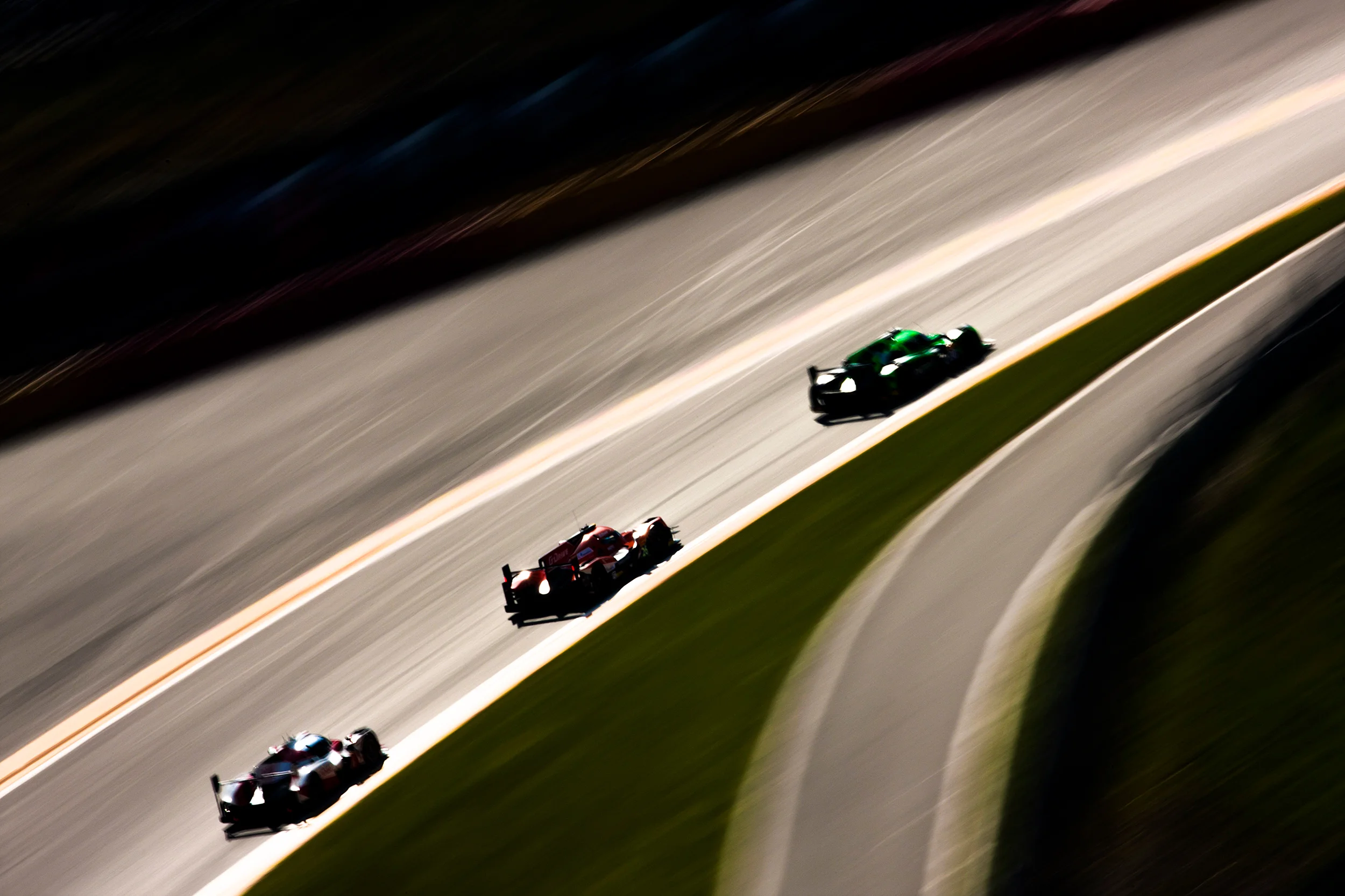 Stephane Sarrazin, Toyota TS050, Rene Rast, G Drive Racing Oreca Nissan, Ryan Dalziel, Extreme Speed Motorsports Ligier JS P2 HPD