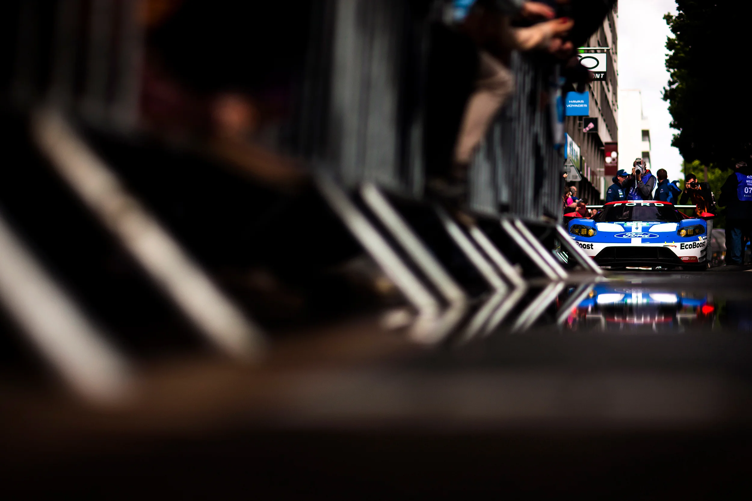 #68 Ford GT at scrutineering