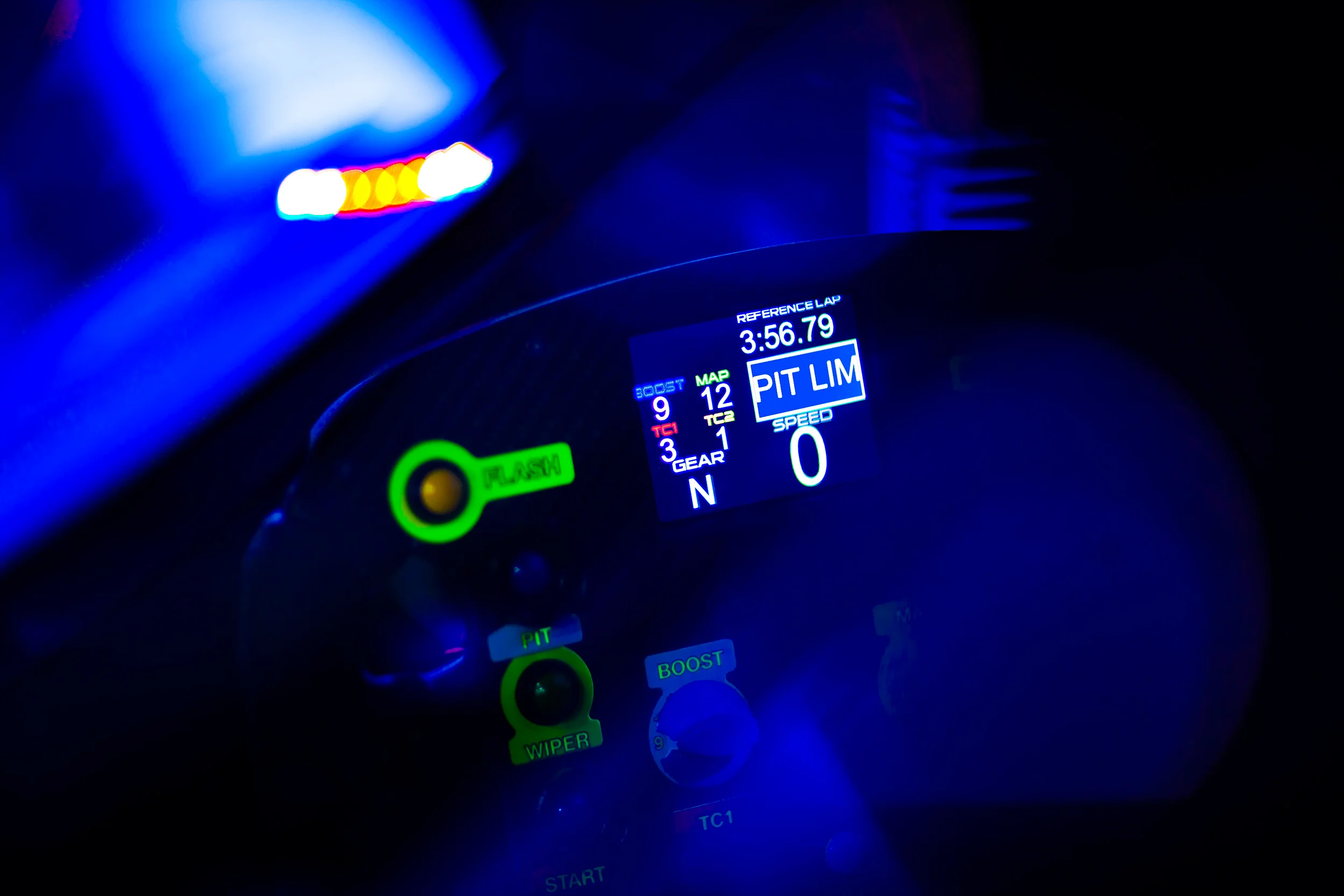 Ford GT steering wheel