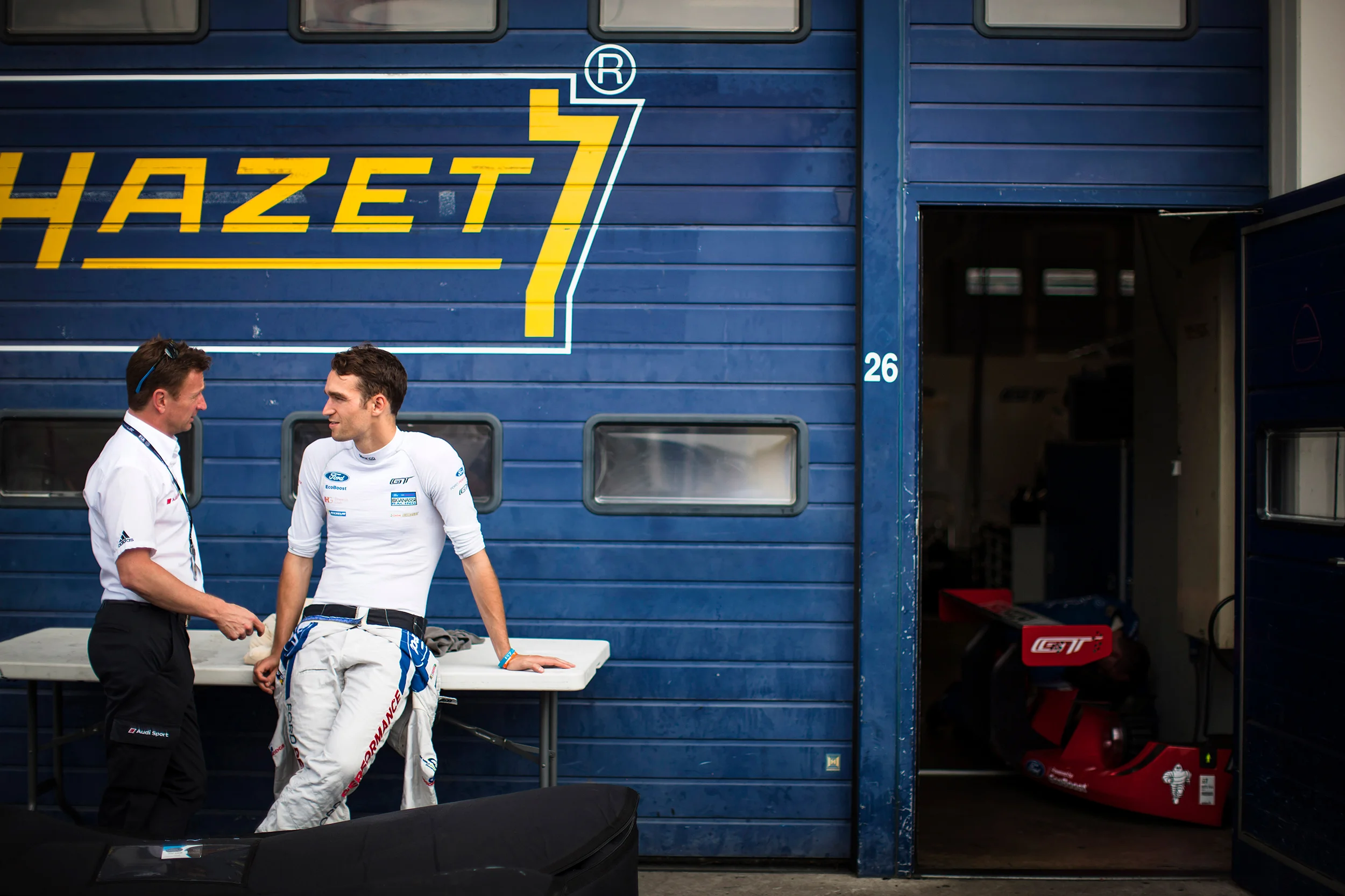Alan McNish and Harry Tincknell