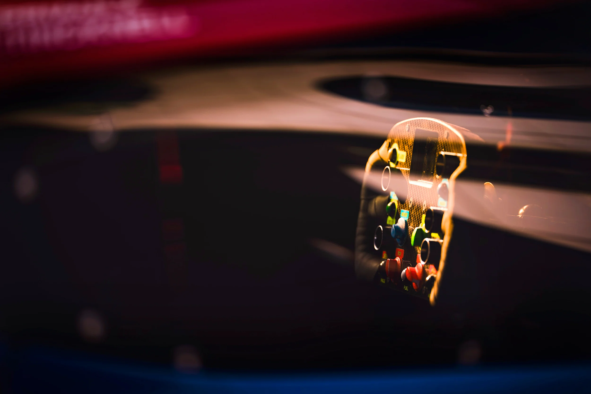 Ford GT steering wheel